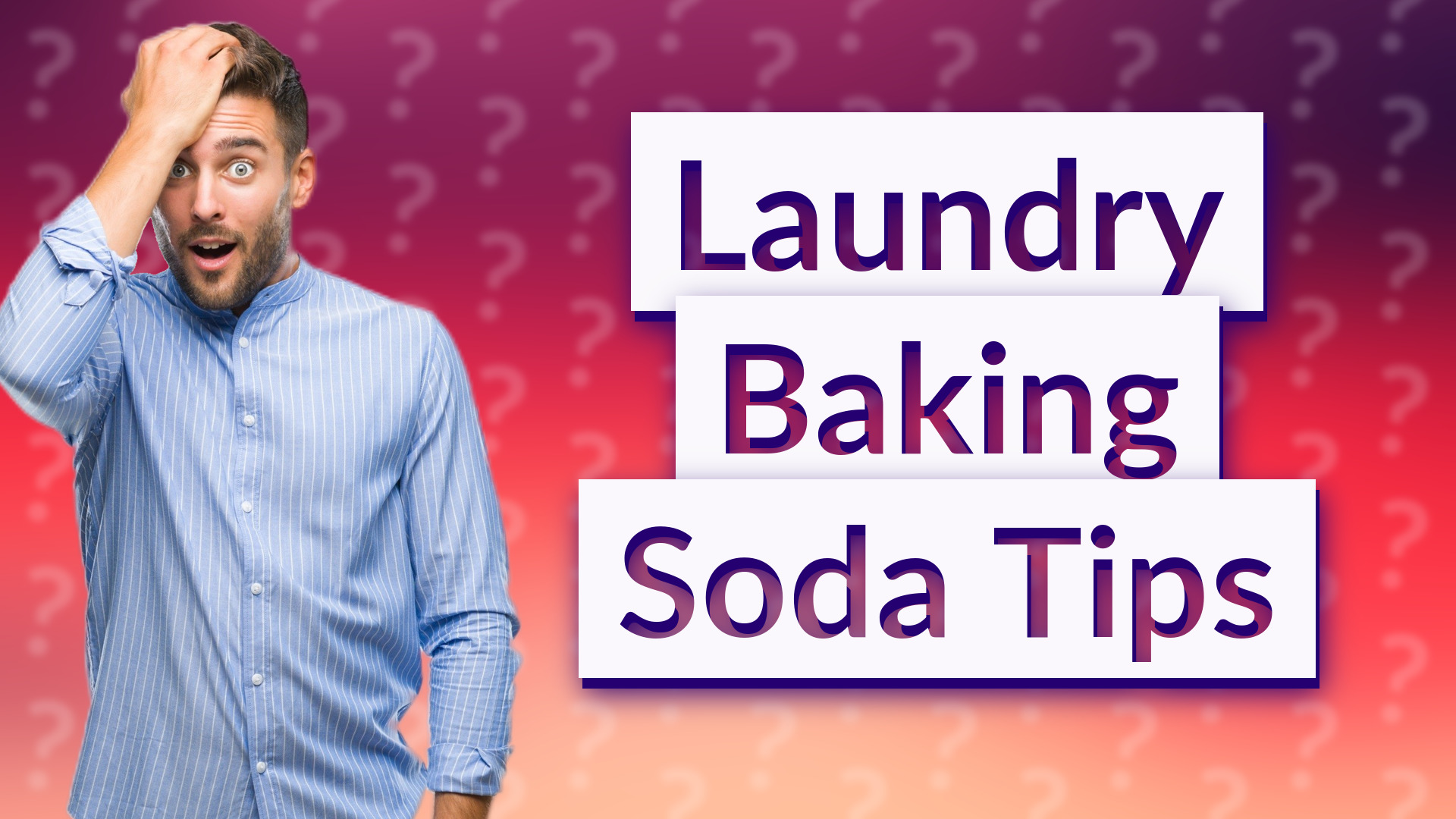 Laundry Baking Soda Tips
