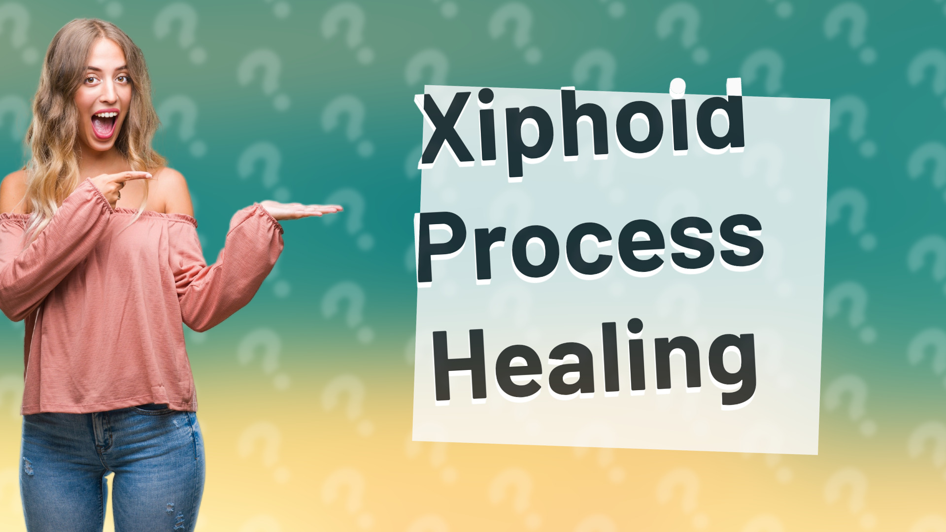 Xiphoid Process Healing