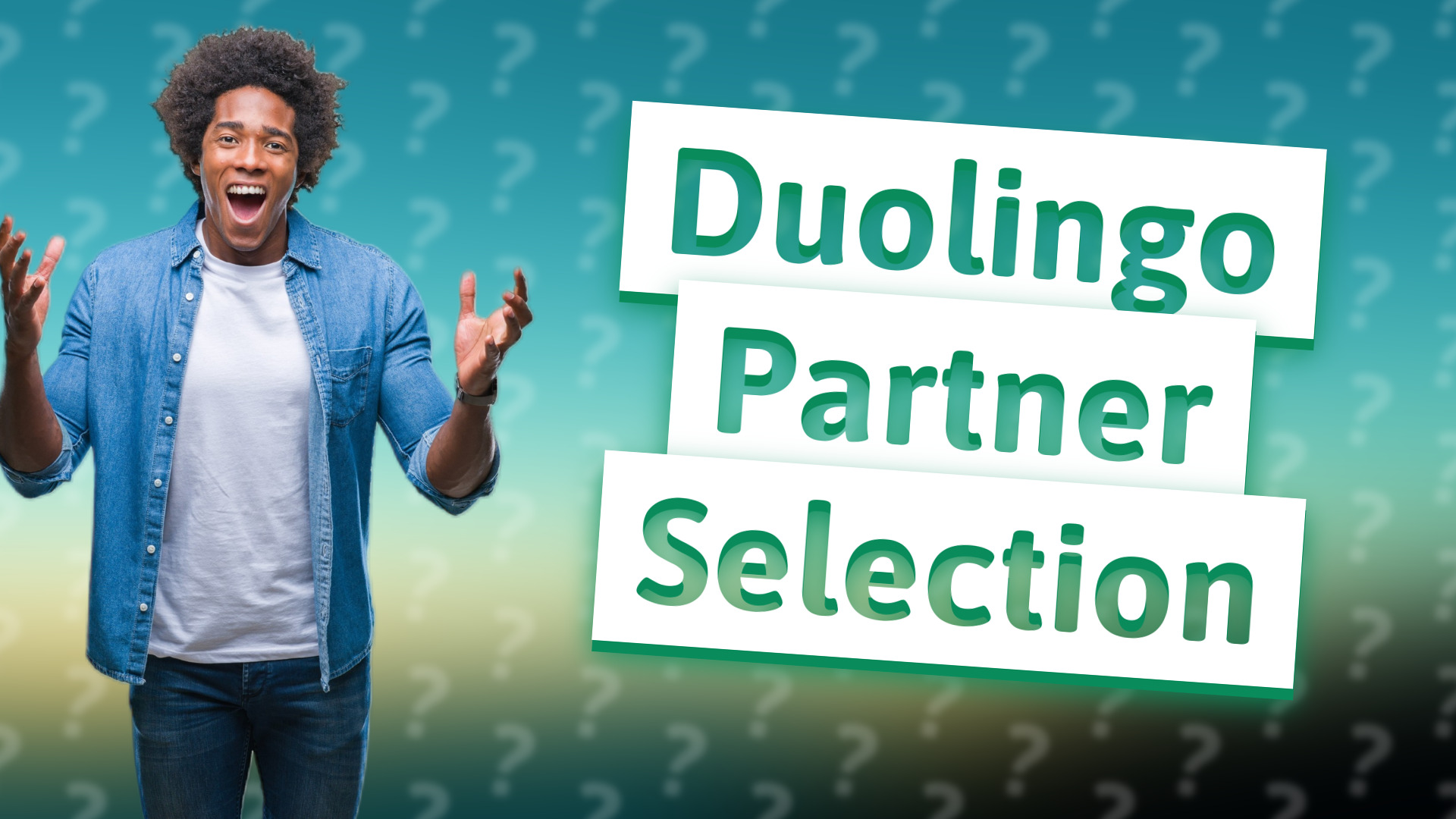 Duolingo Partner Selection