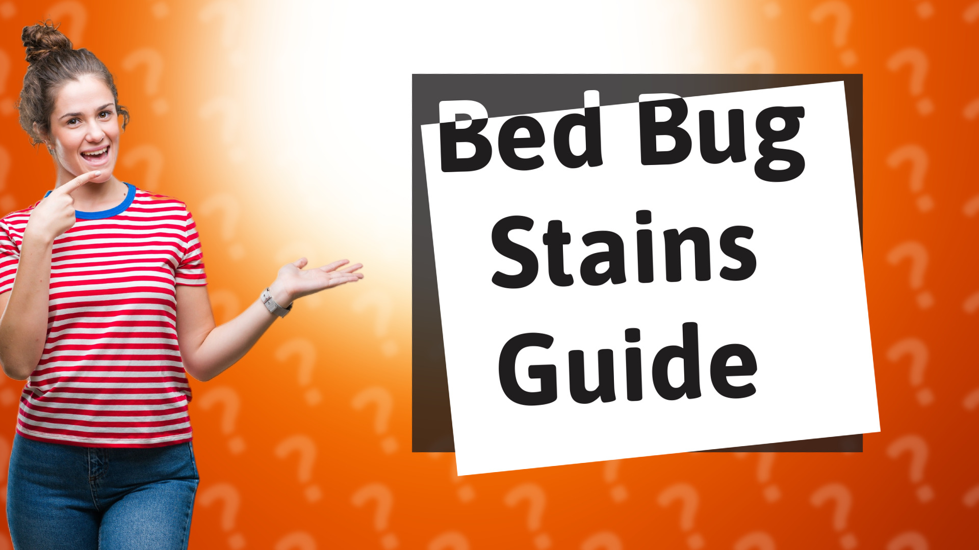 Bed Bug Stains Guide