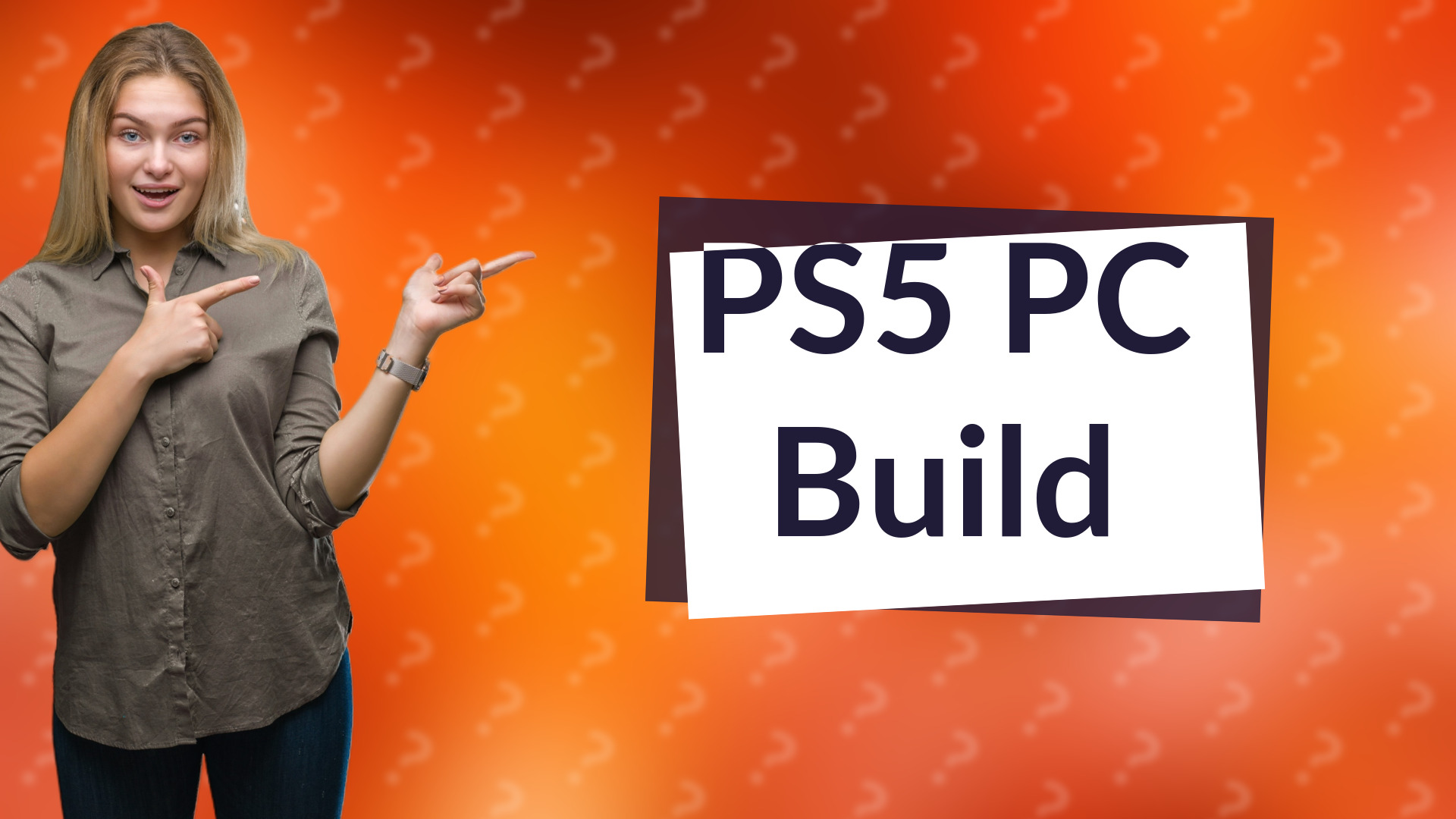 PS5 PC Build