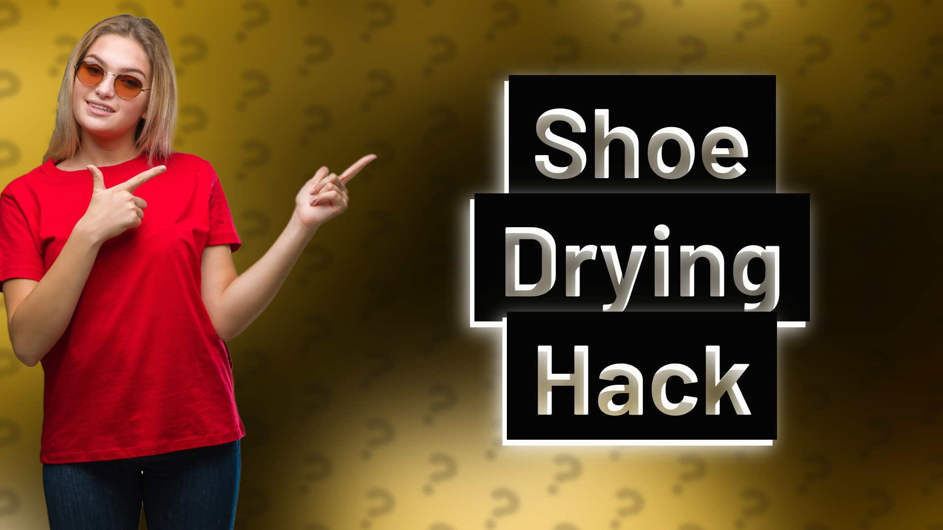 Shoe Drying Hack