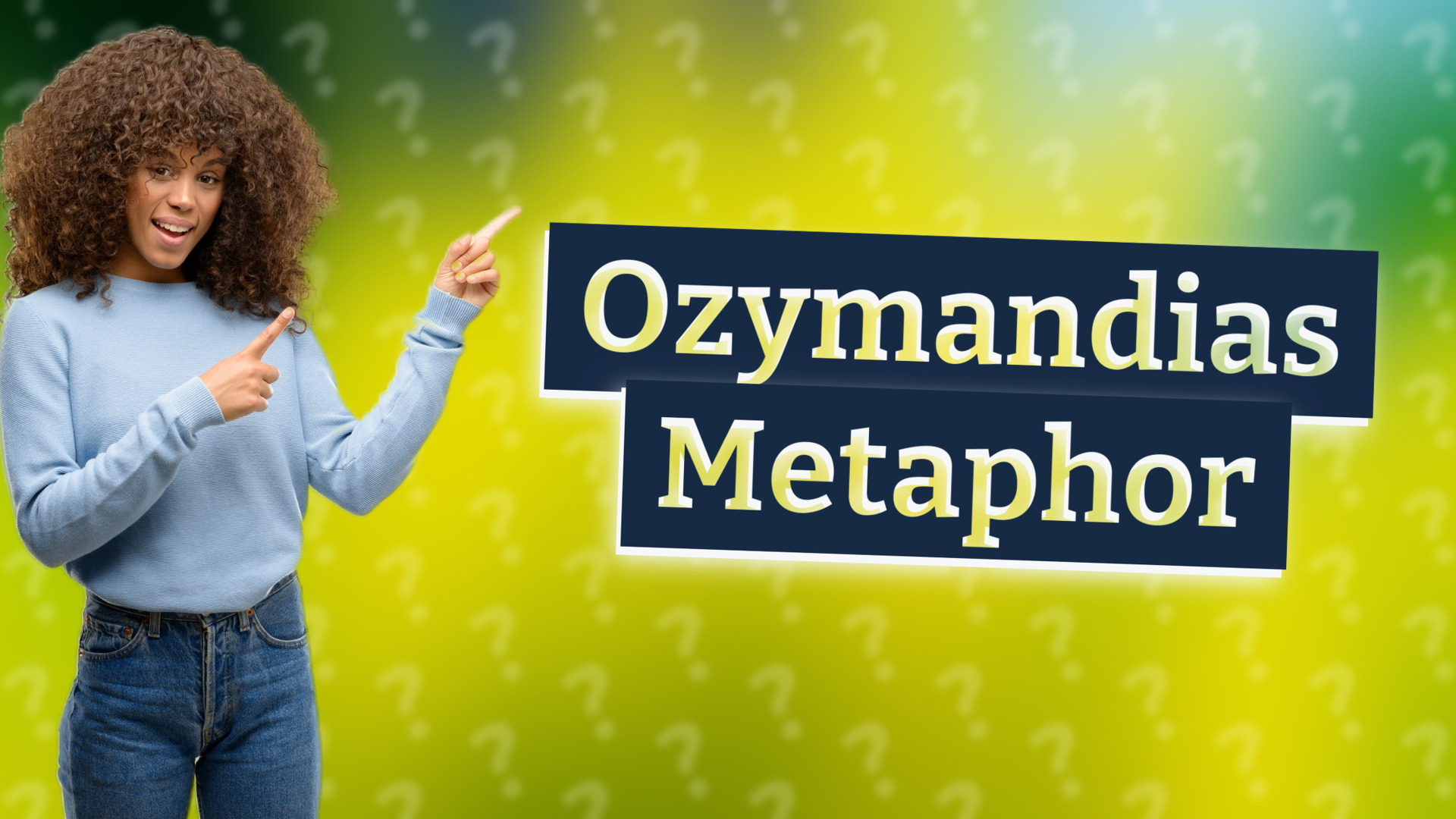 Ozymandias Metaphor