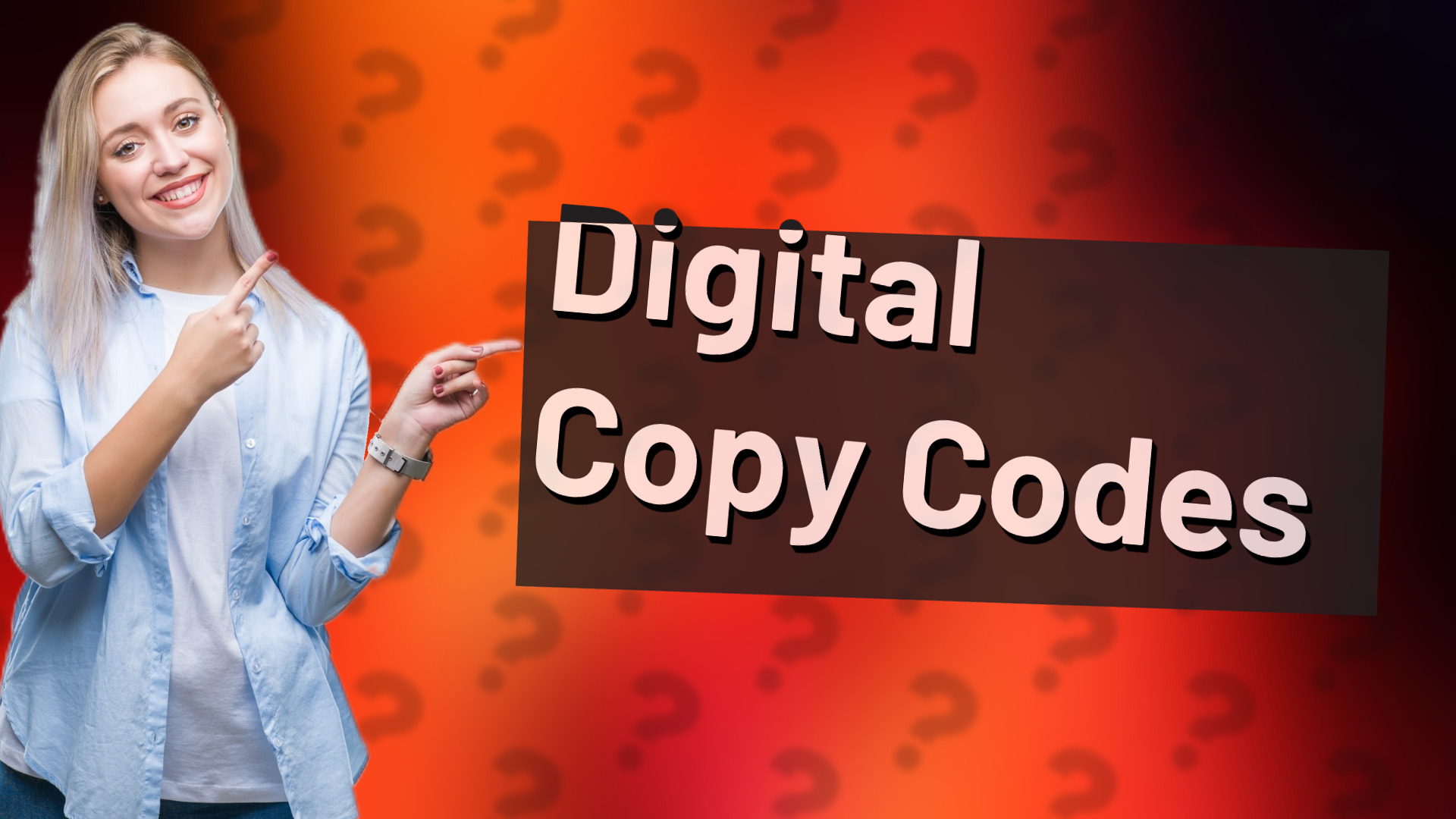 Digital Copy Codes