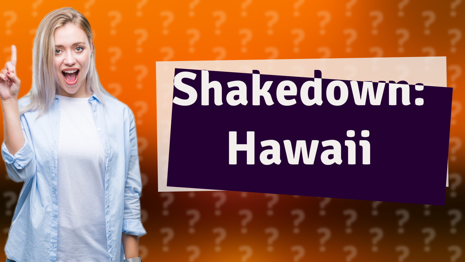 Shakedown: Hawaii
