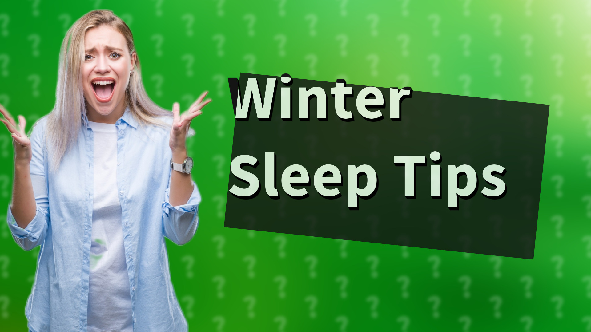 Winter Sleep Tips