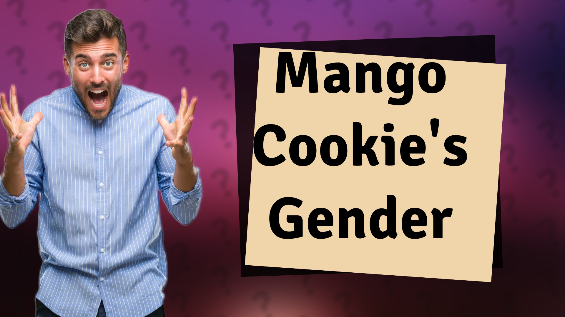 Mango Cookie's Gender