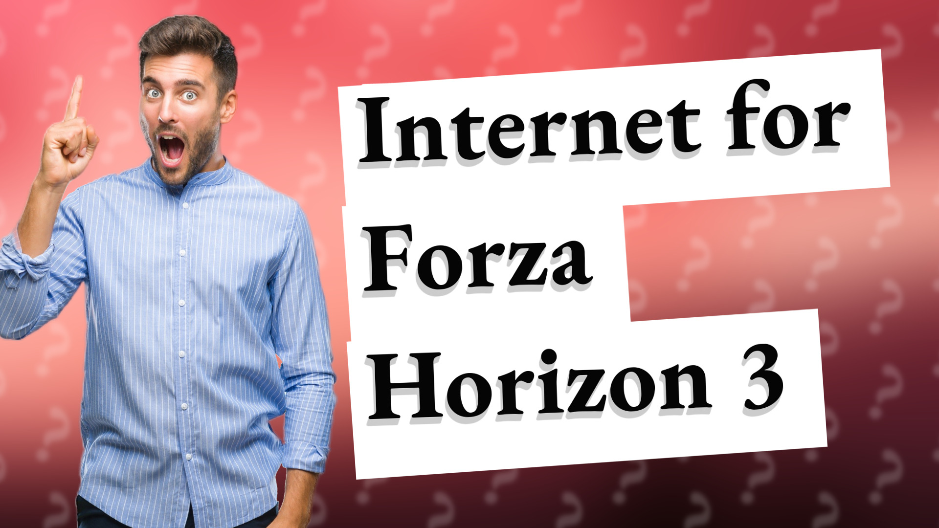 Internet for Forza Horizon 3