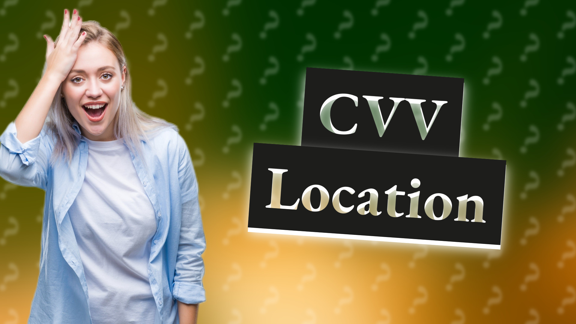 CVV Location
