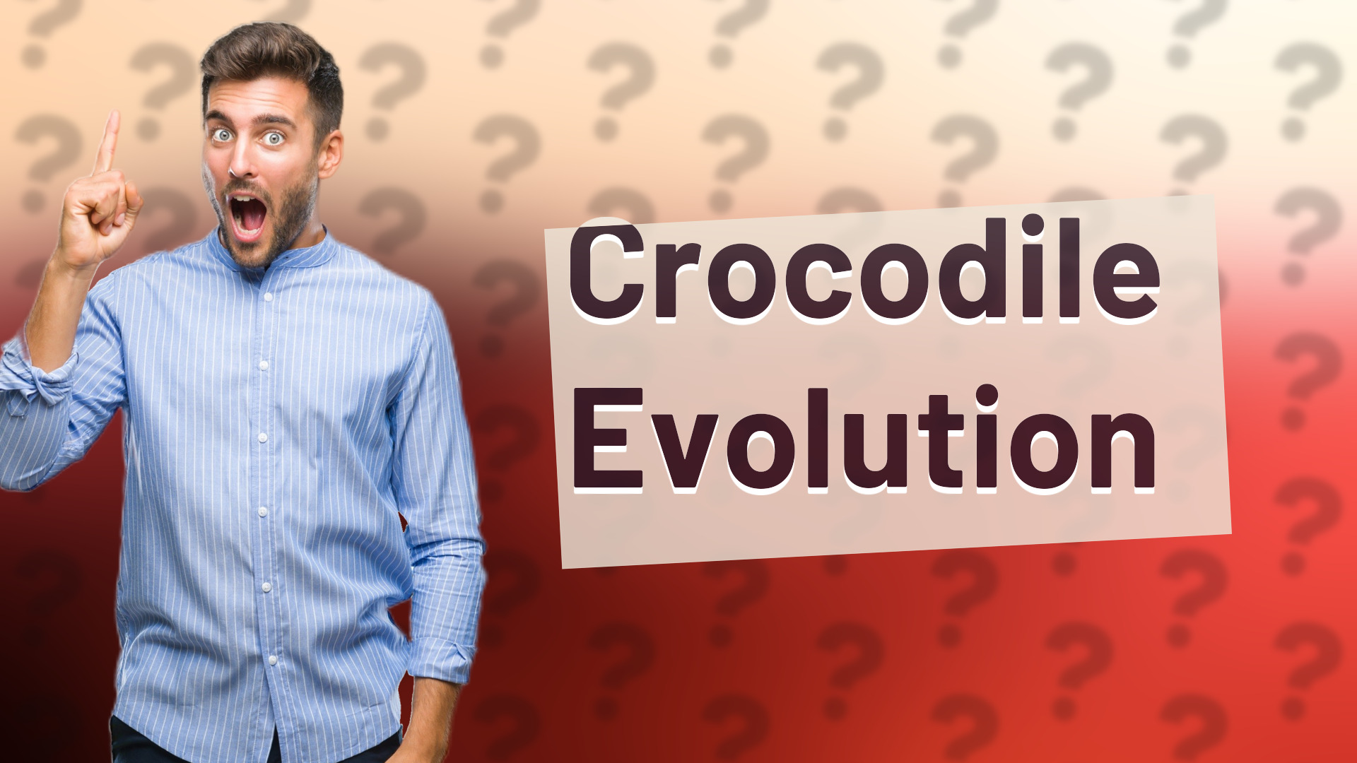 Crocodile Evolution