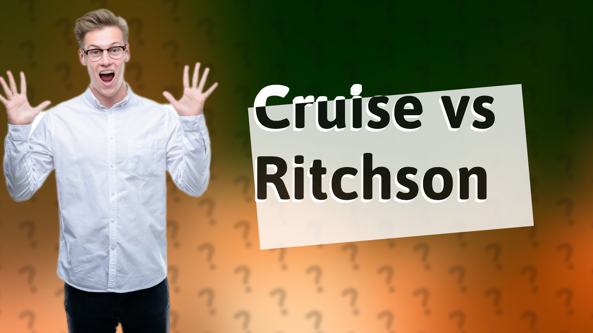 Cruise vs Ritchson