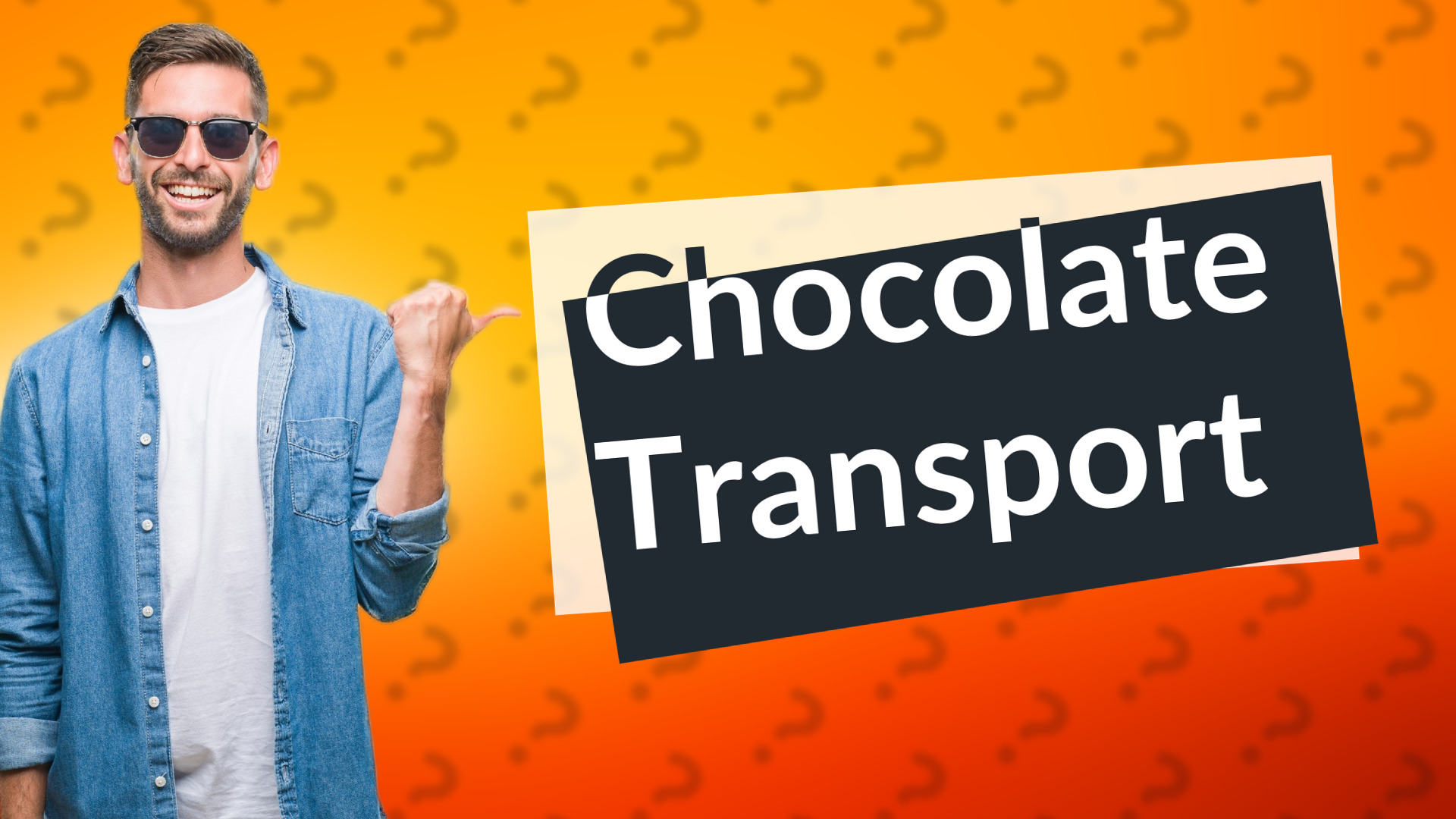 Chocolate Transport