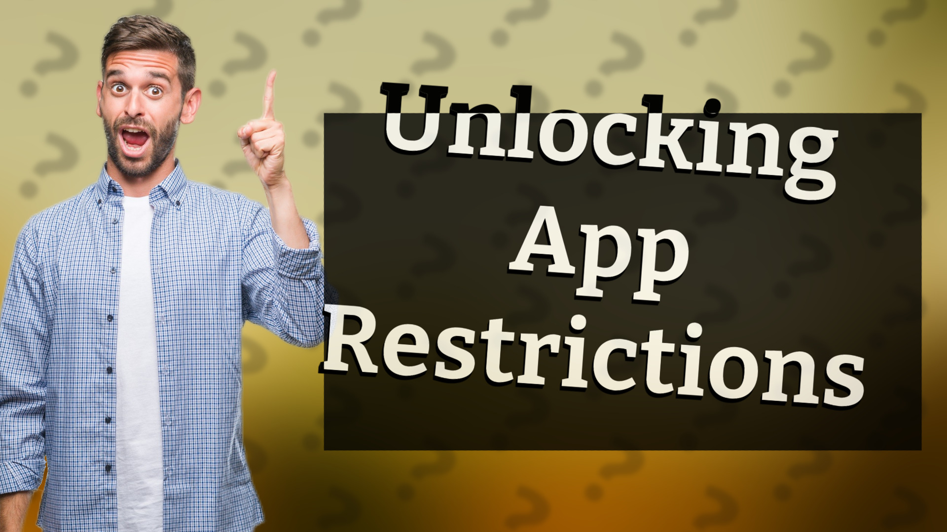 Unlocking App Restrictions