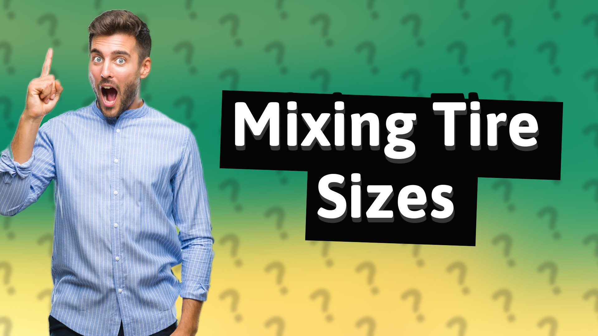 Mixing Tire Sizes