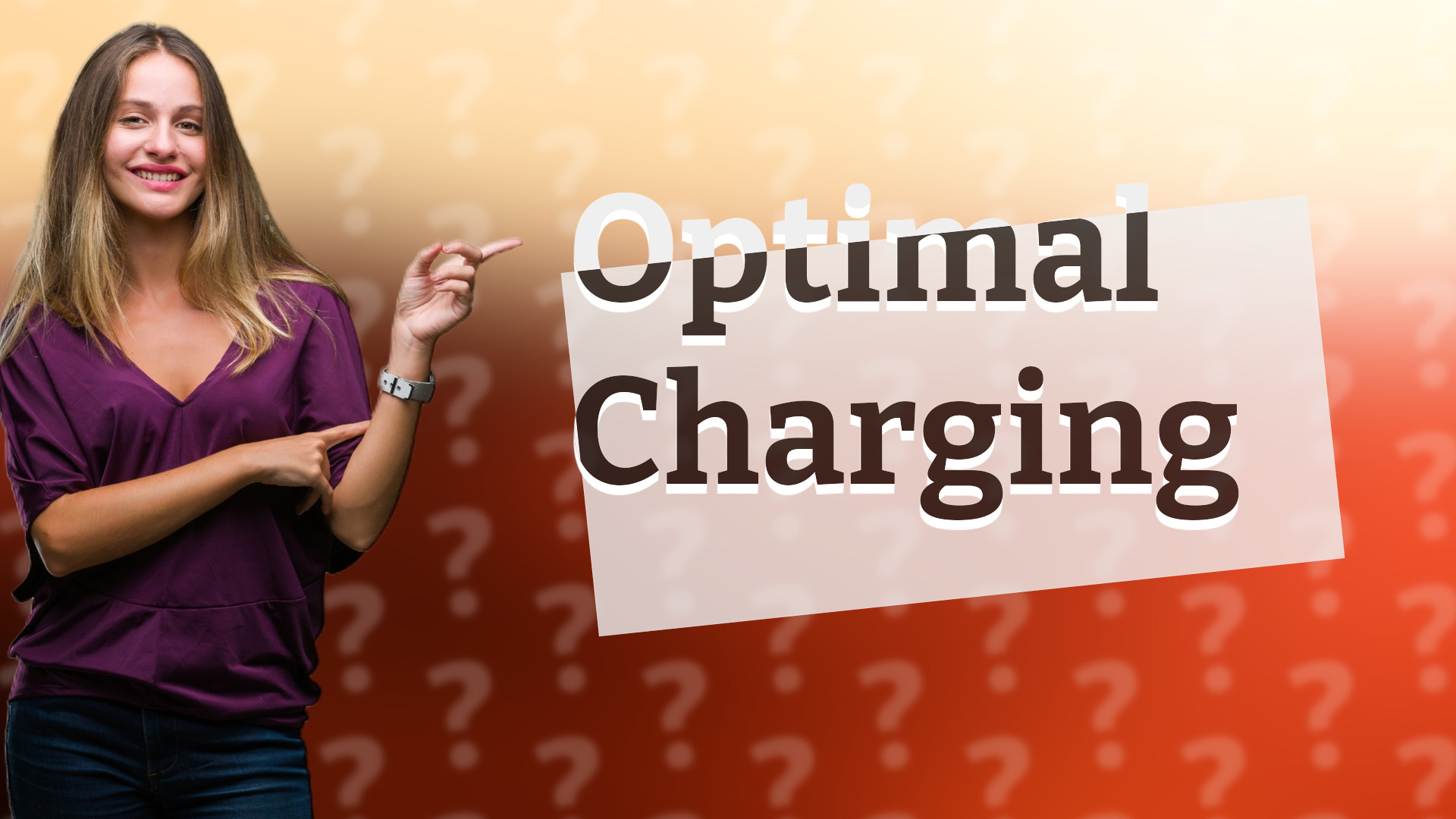 Optimal Charging