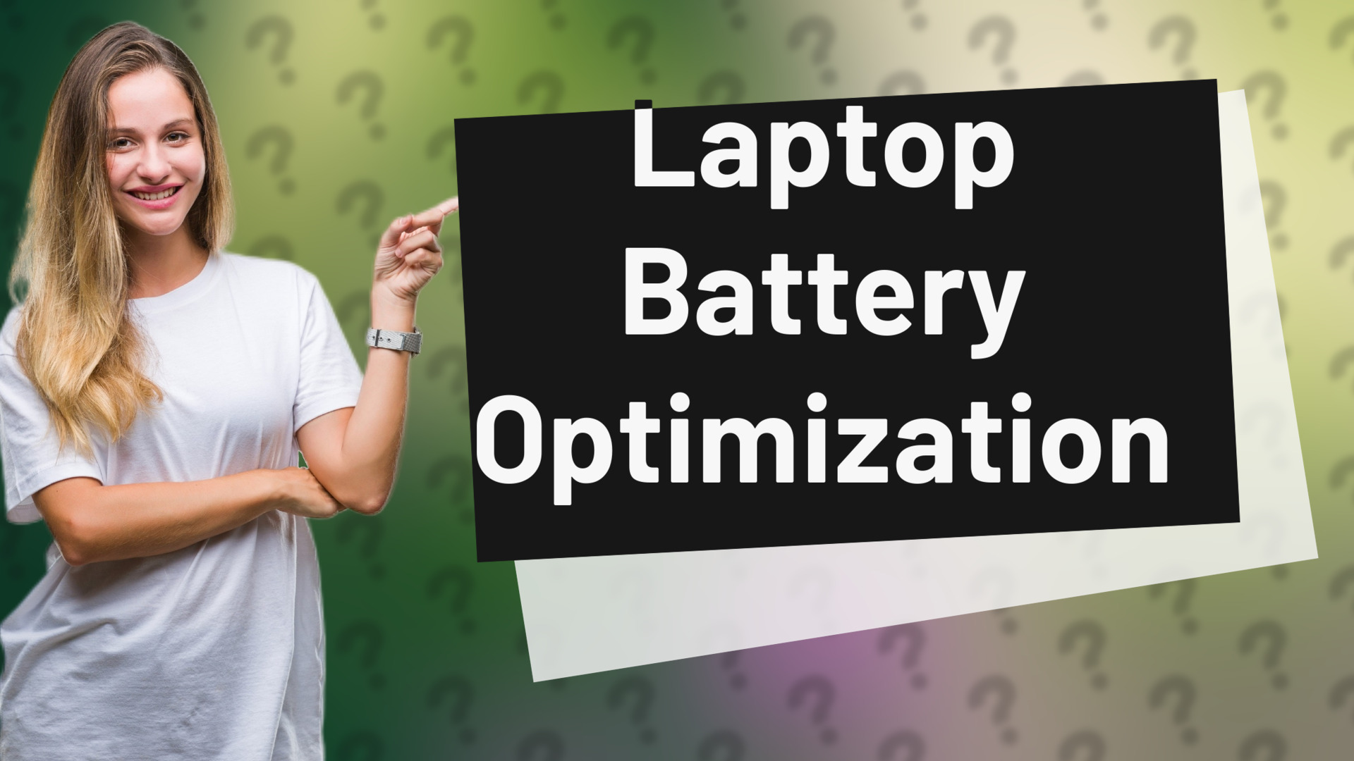 Laptop Battery Optimization
