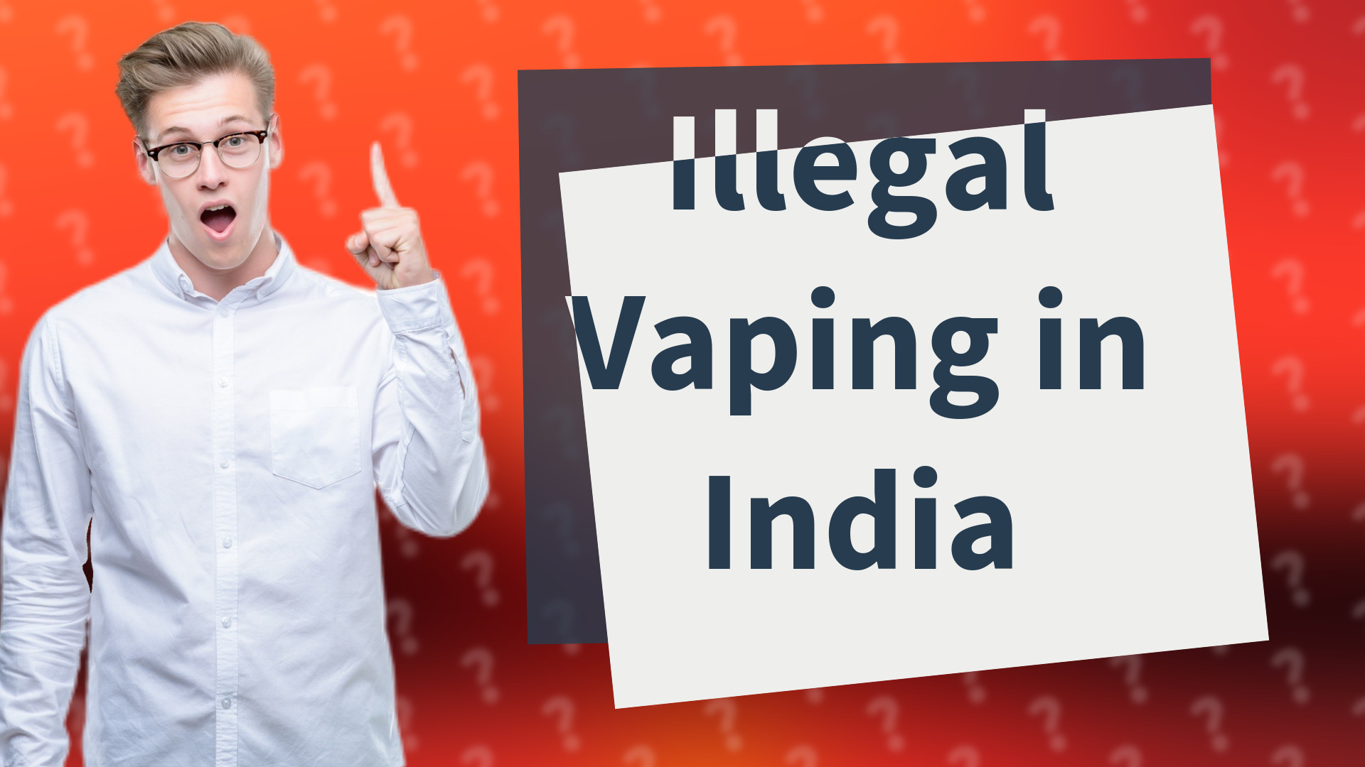 Illegal Vaping in India