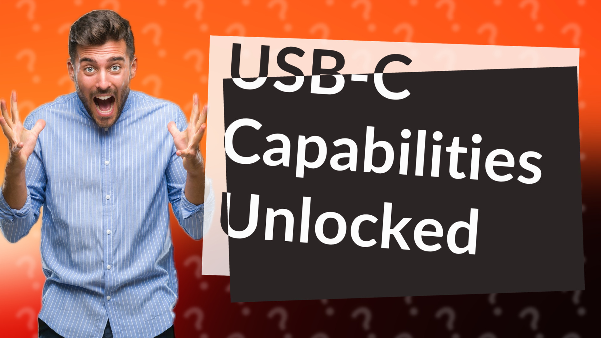 USB-C Capabilities Unlocked