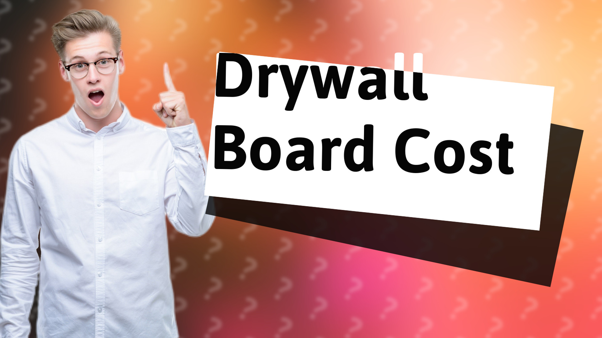 Drywall Board Cost