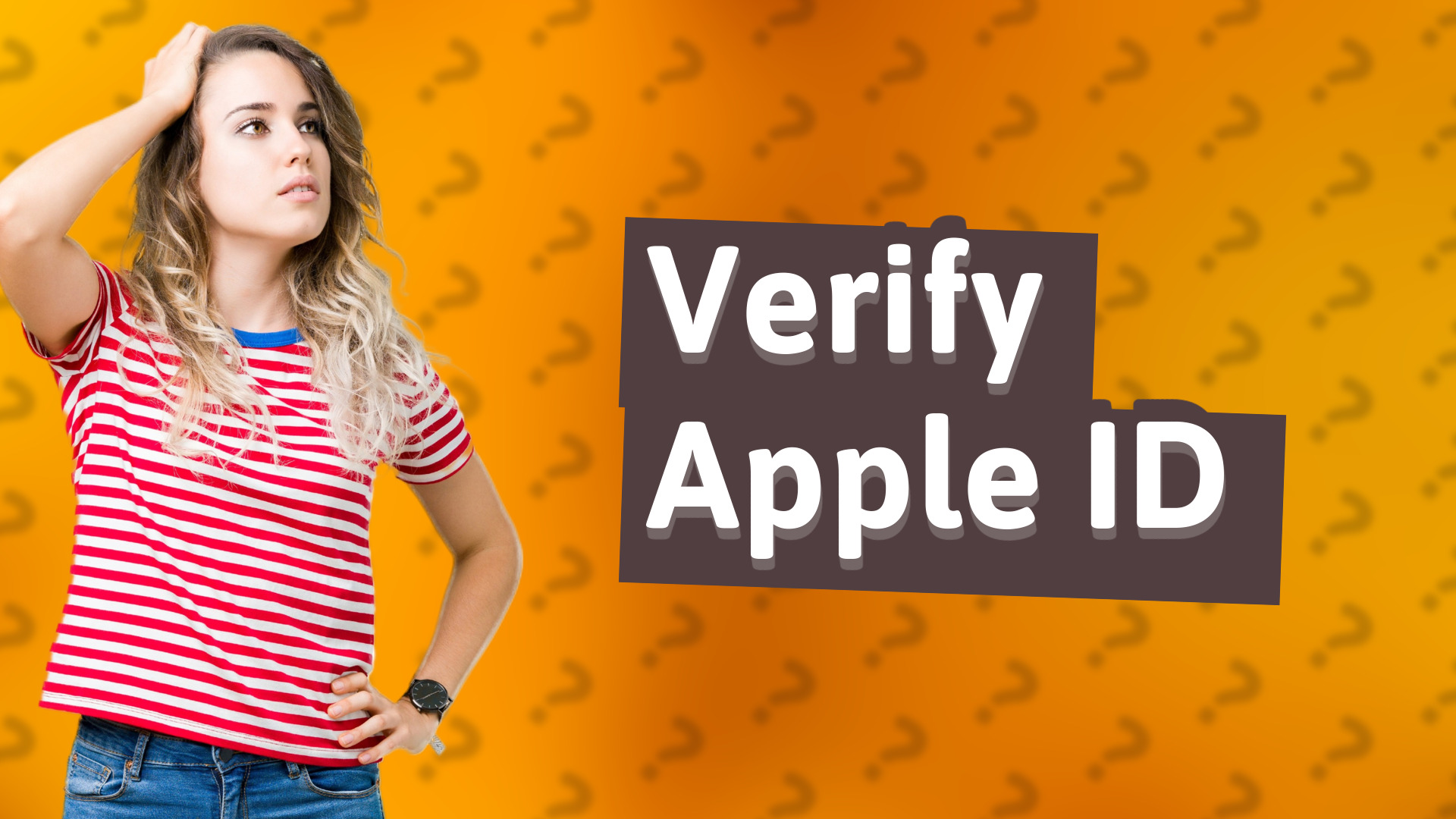 Verify Apple ID
