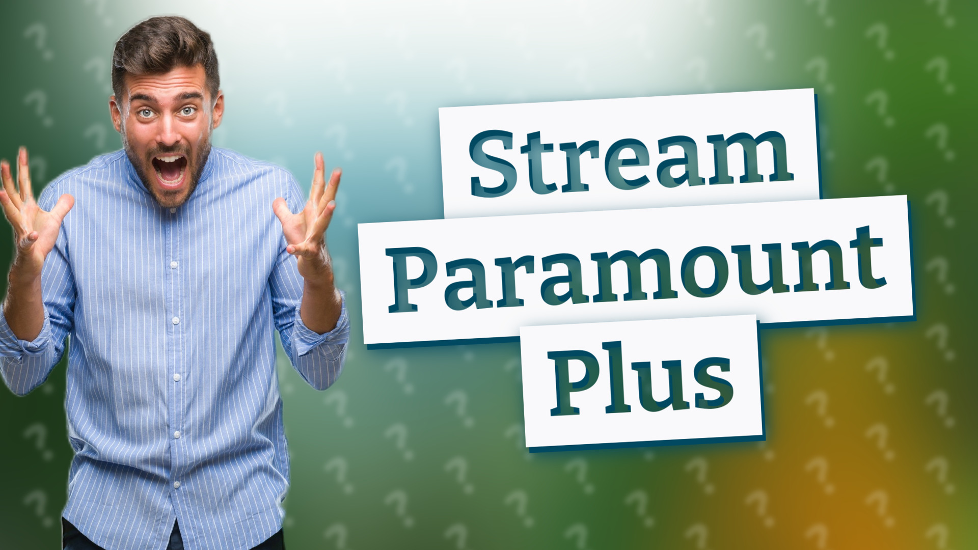 Stream Paramount Plus