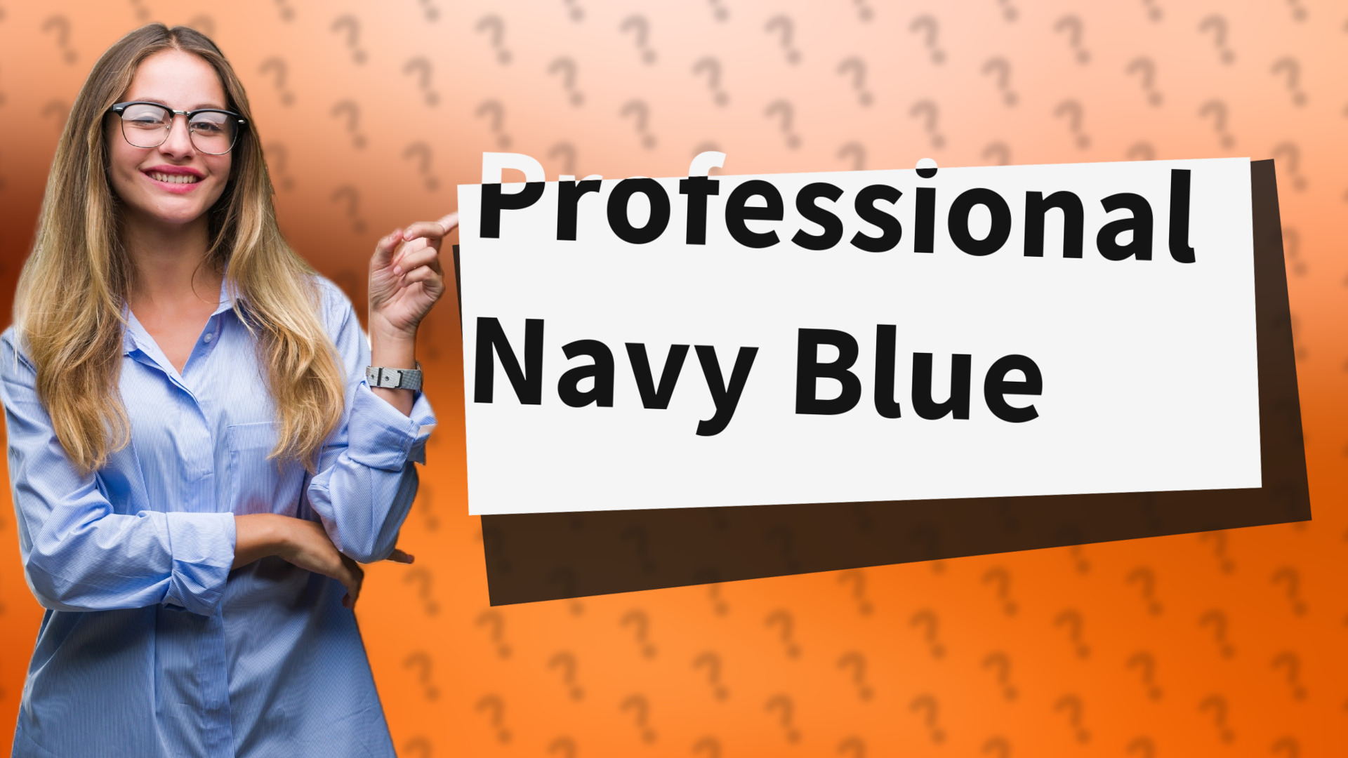 Professional Navy Blue