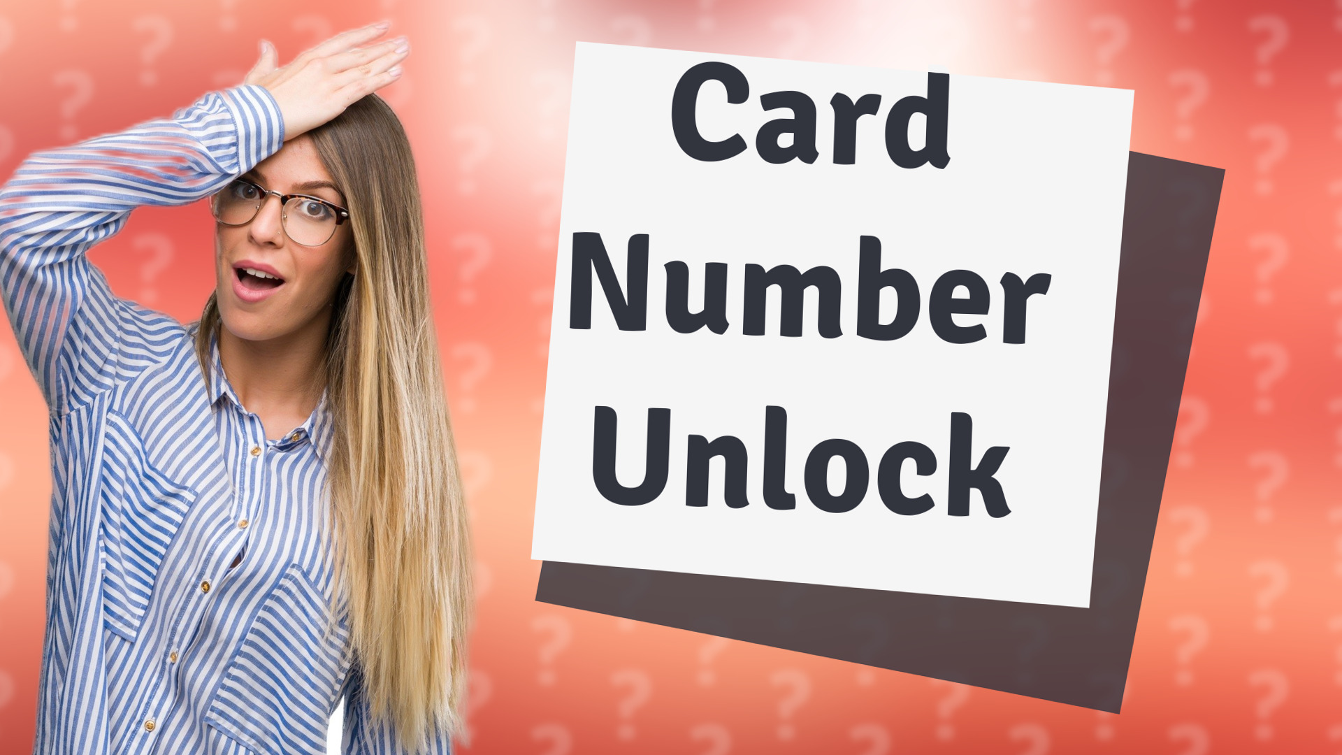 Card Number Unlock