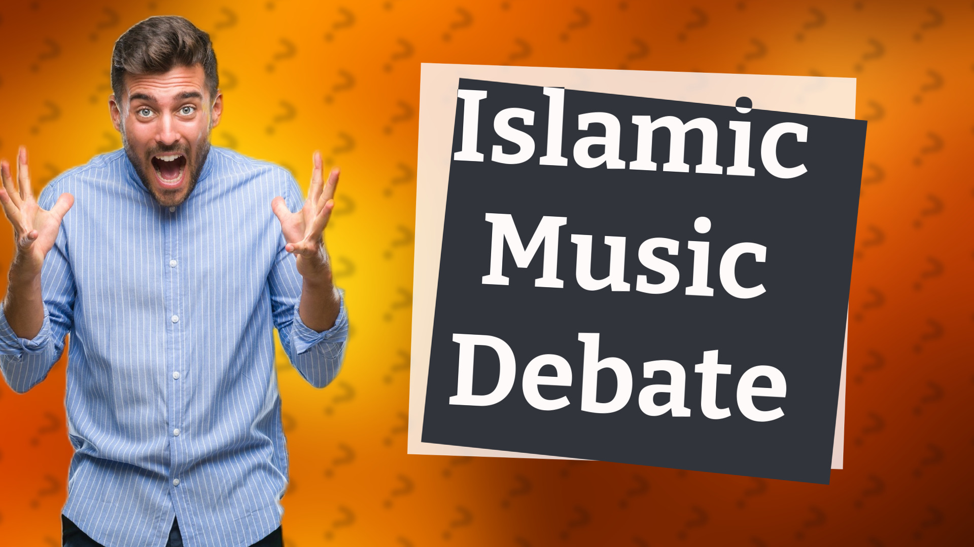 Islamic Music Debate