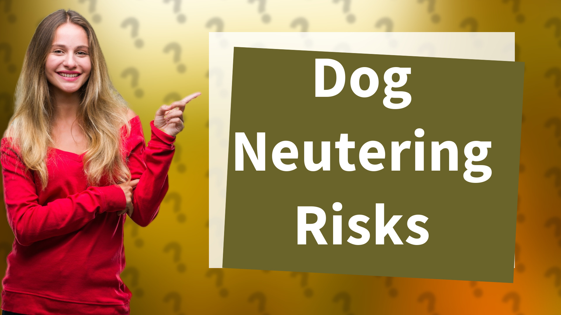 Dog Neutering Risks