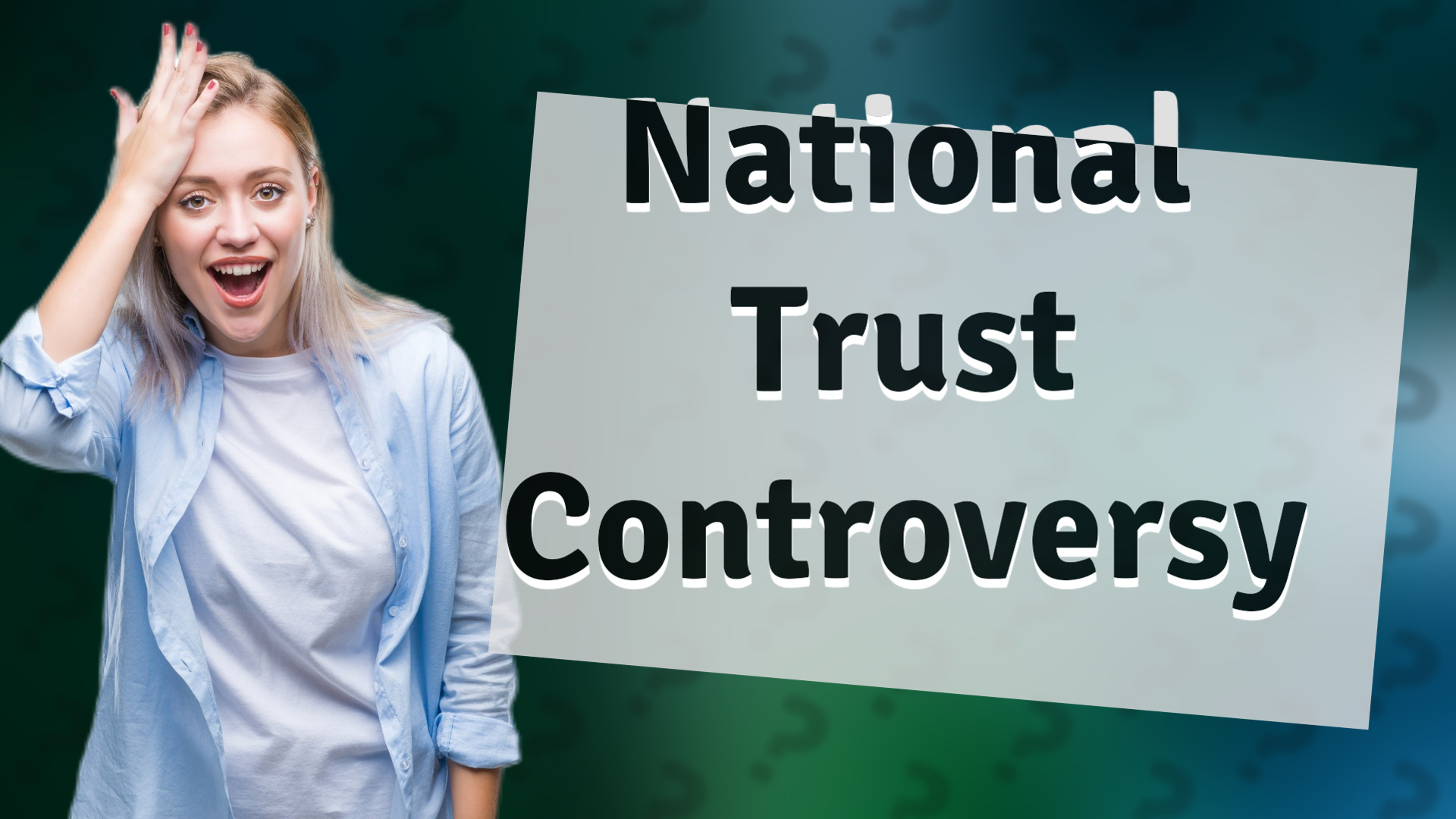 National Trust Controversy