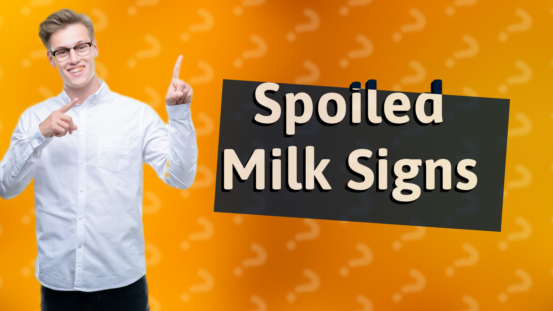 Spoiled Milk Signs