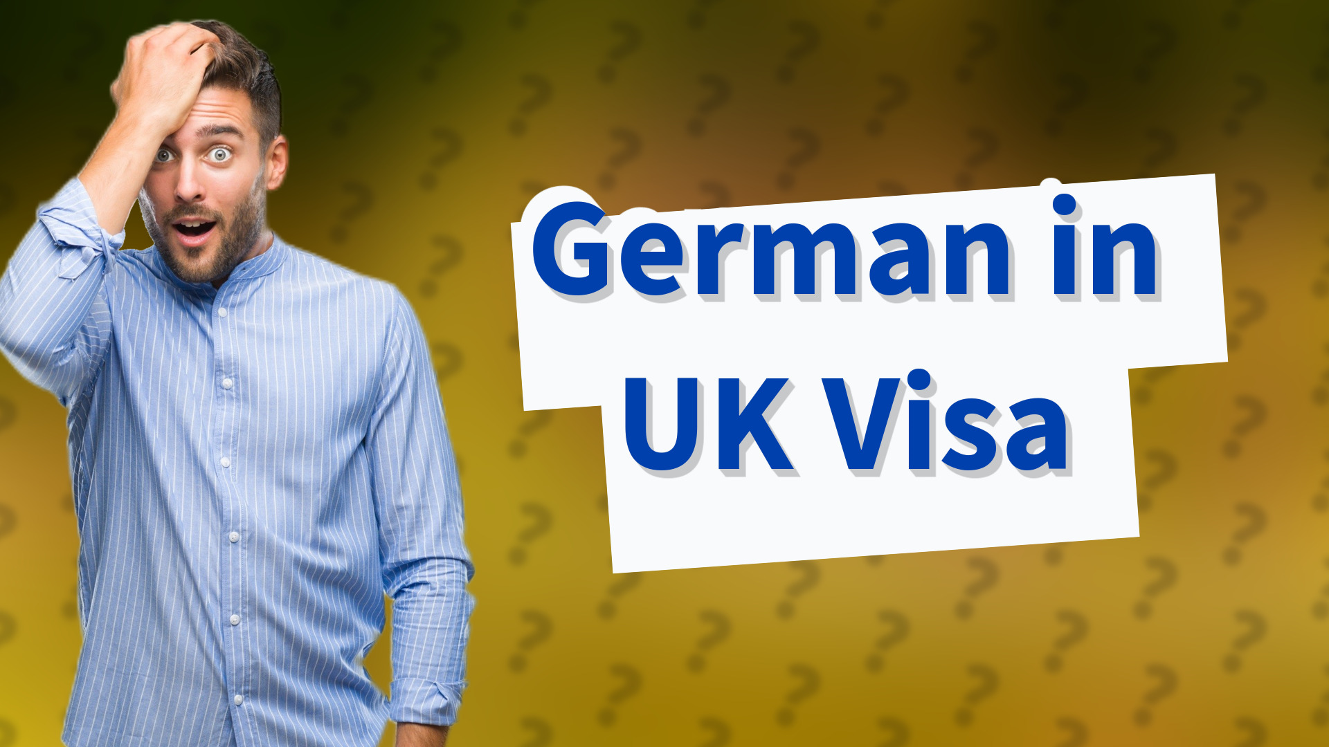 German in UK Visa