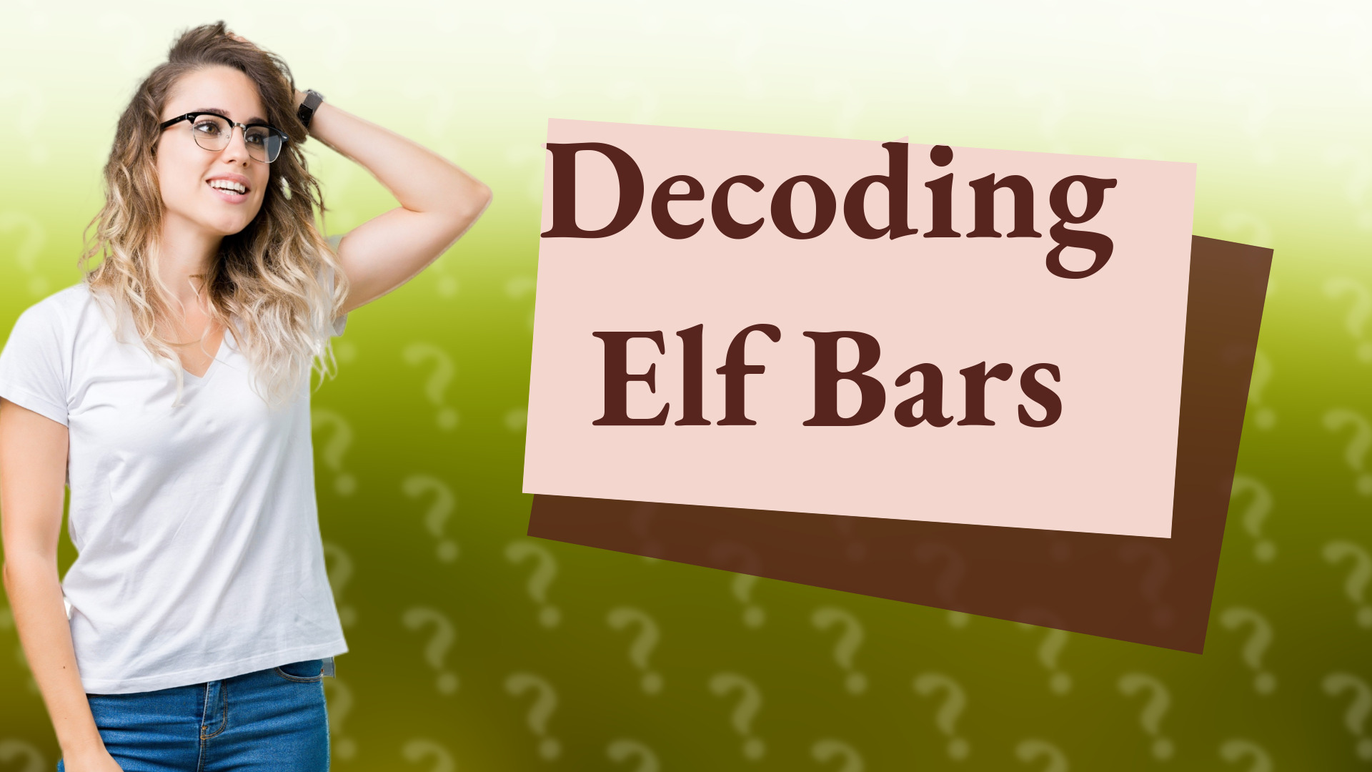 Decoding Elf Bars