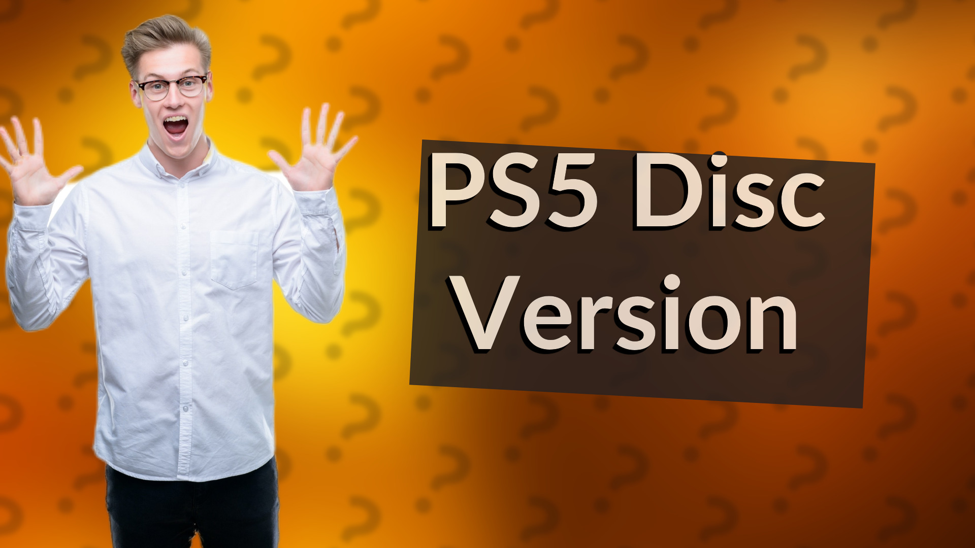 PS5 Disc Version