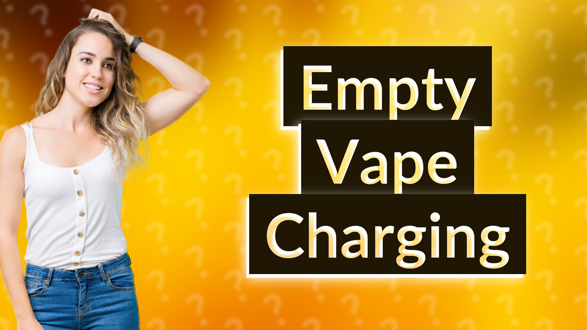 Empty Vape Charging