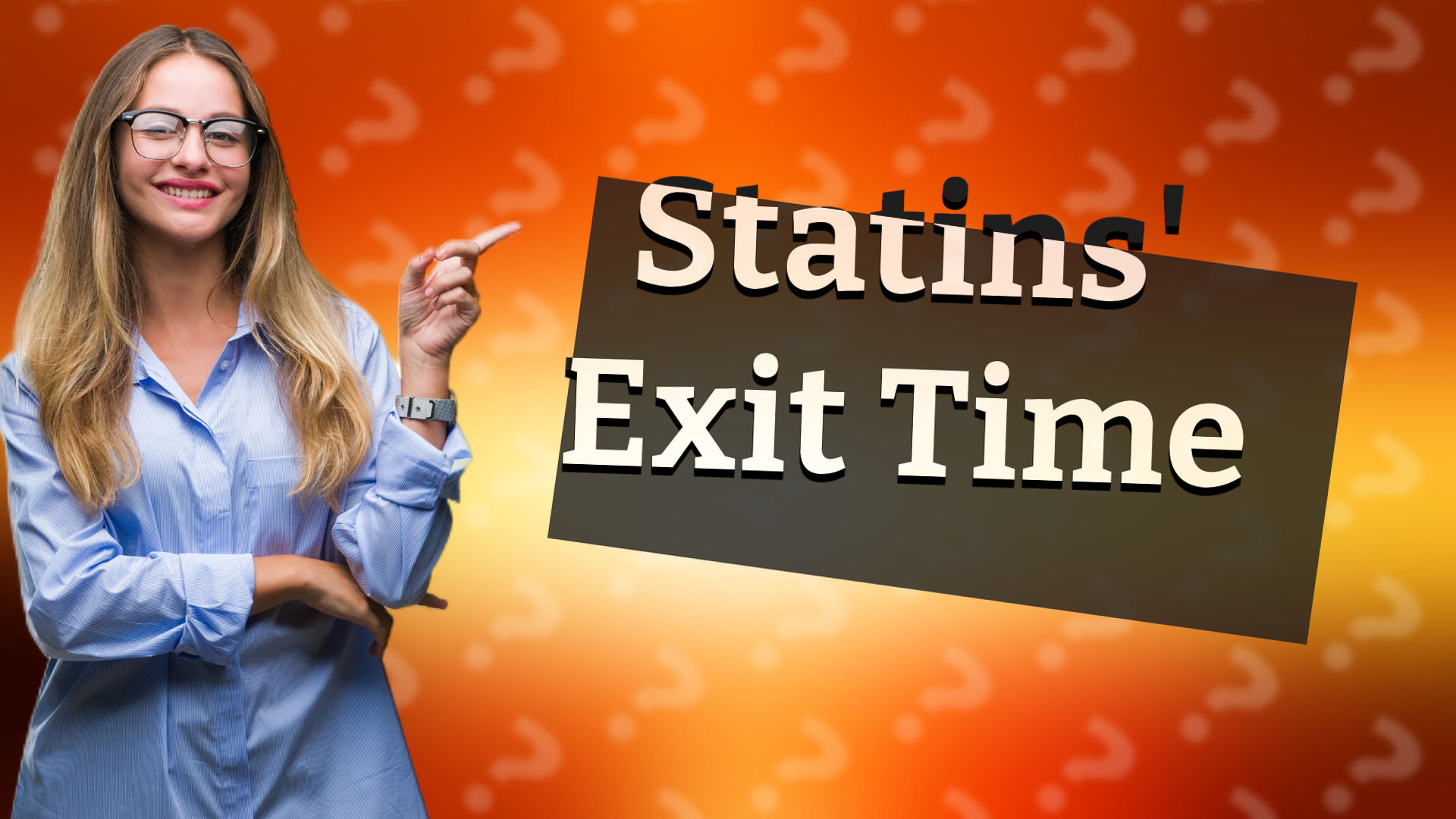 Statins' Exit Time