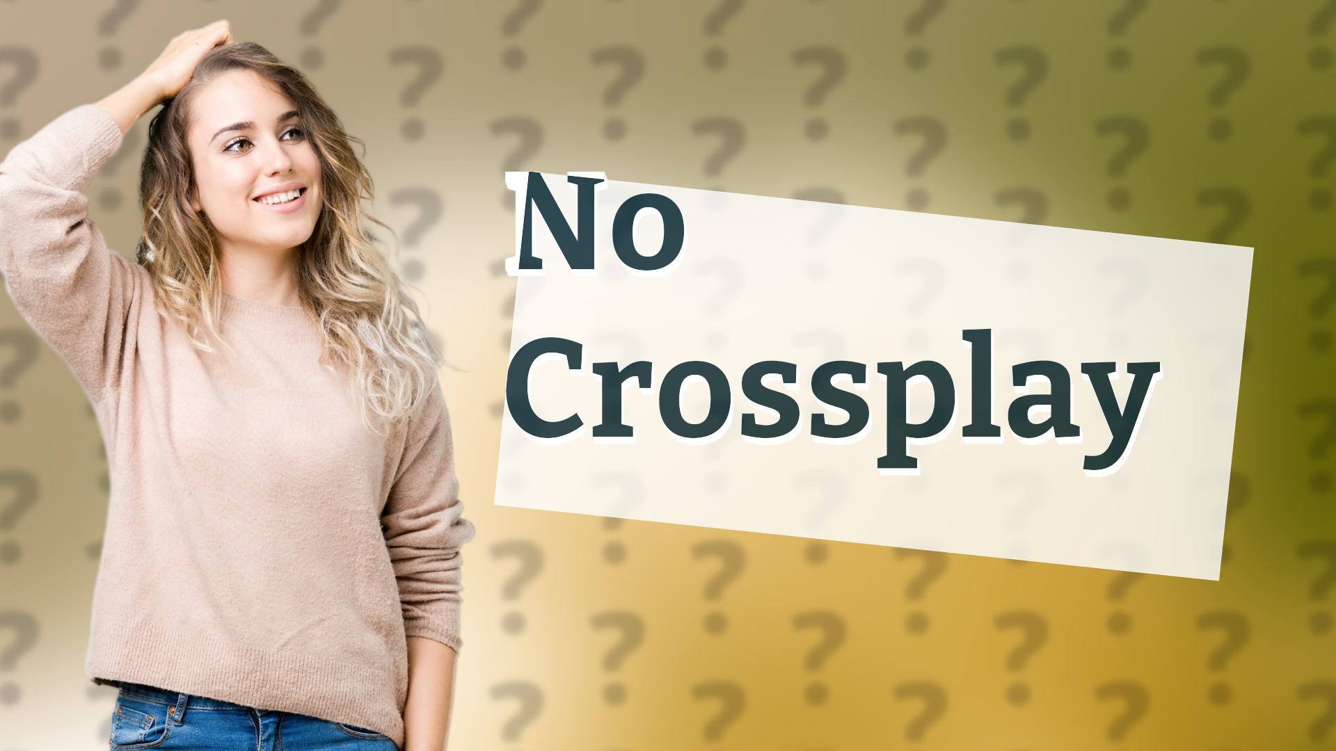 No Crossplay