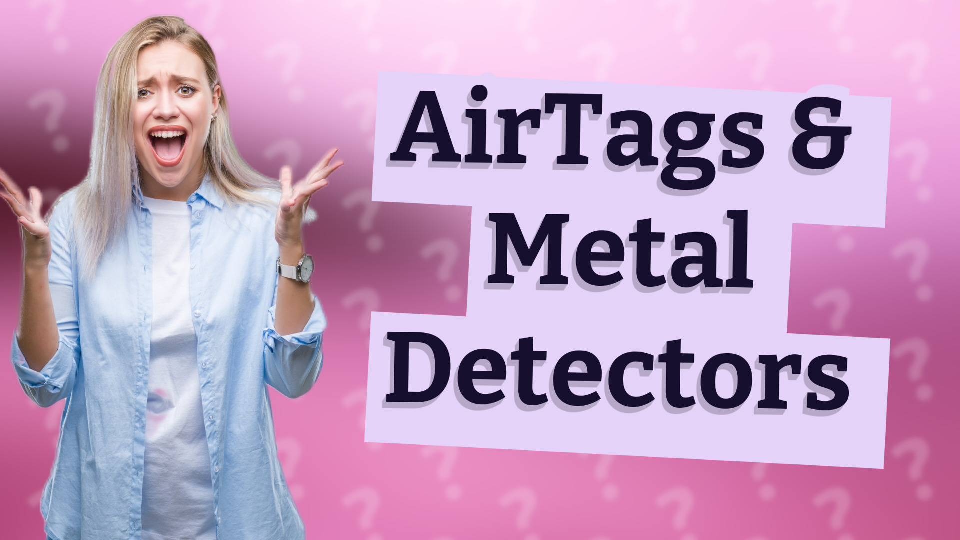AirTags & Metal Detectors