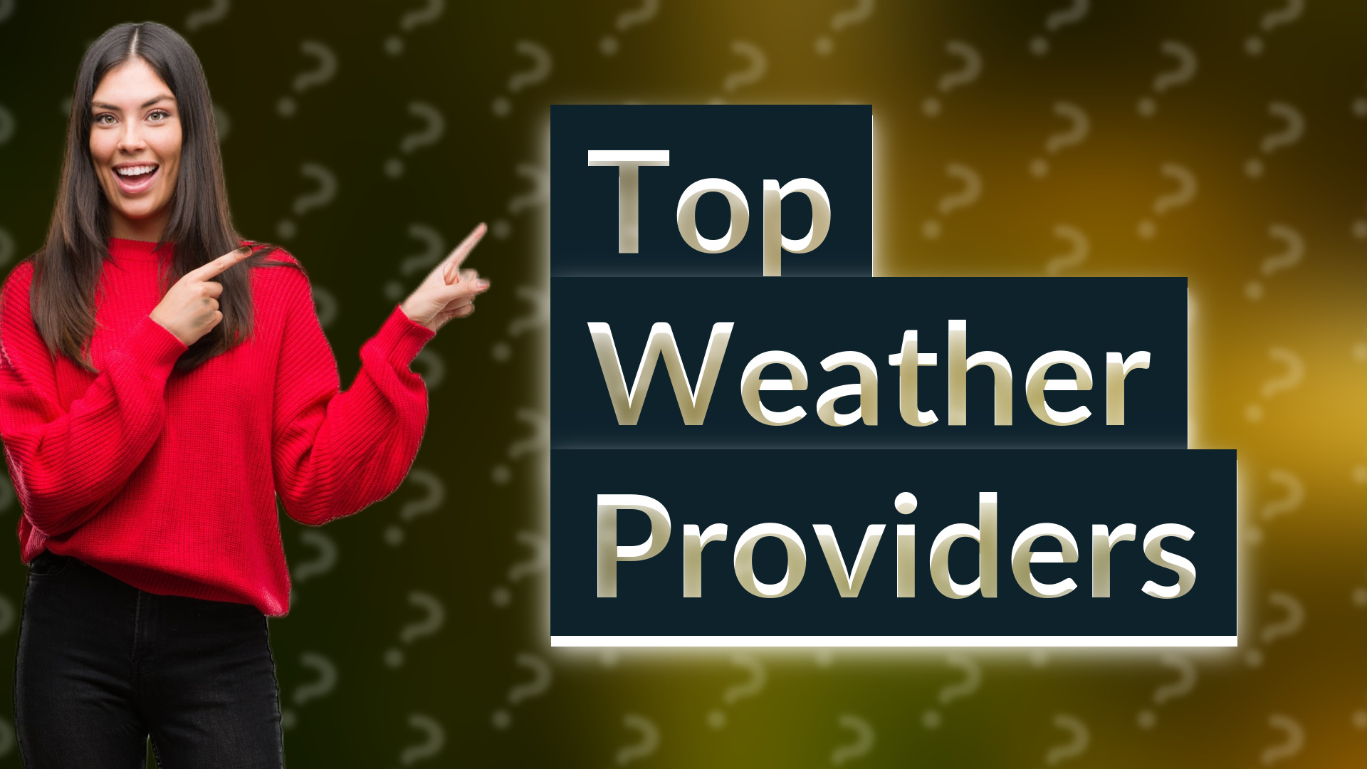 Top Weather Providers
