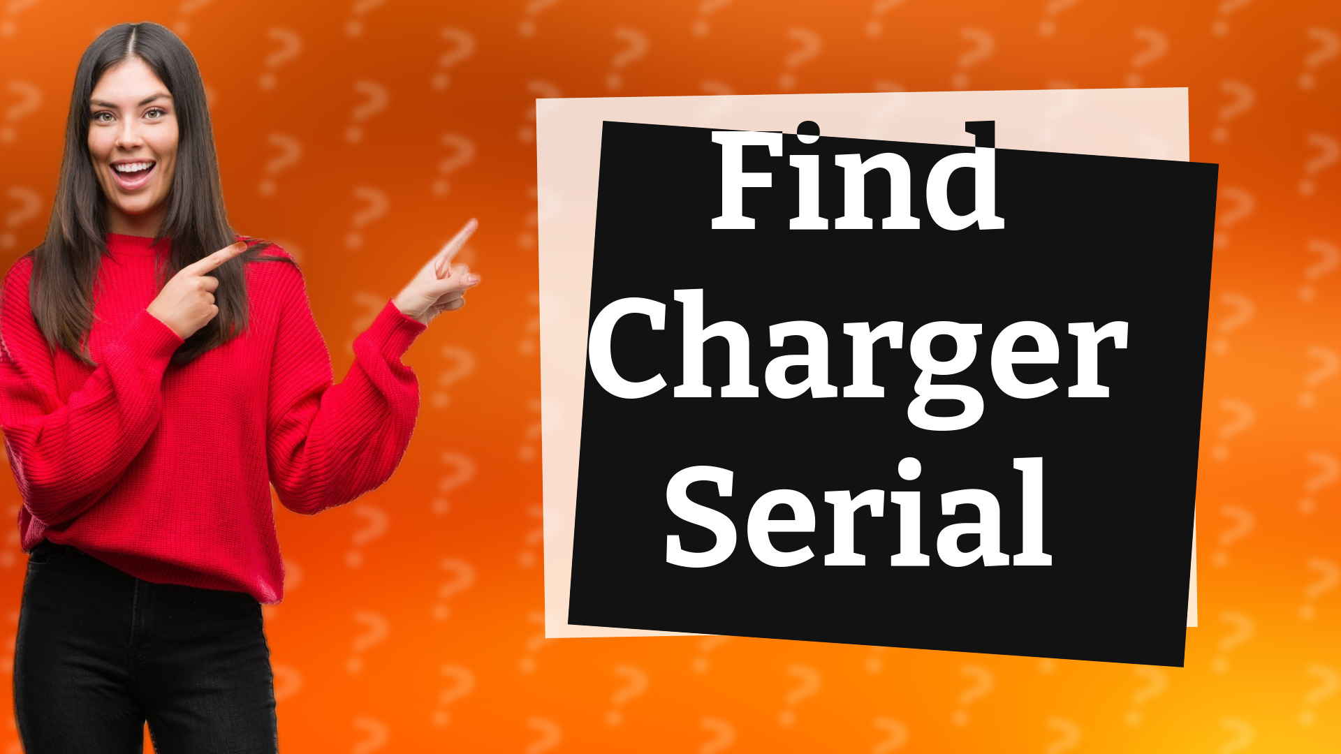 Find Charger Serial
