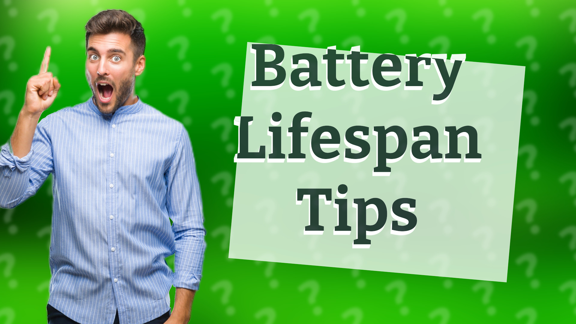 Battery Lifespan Tips