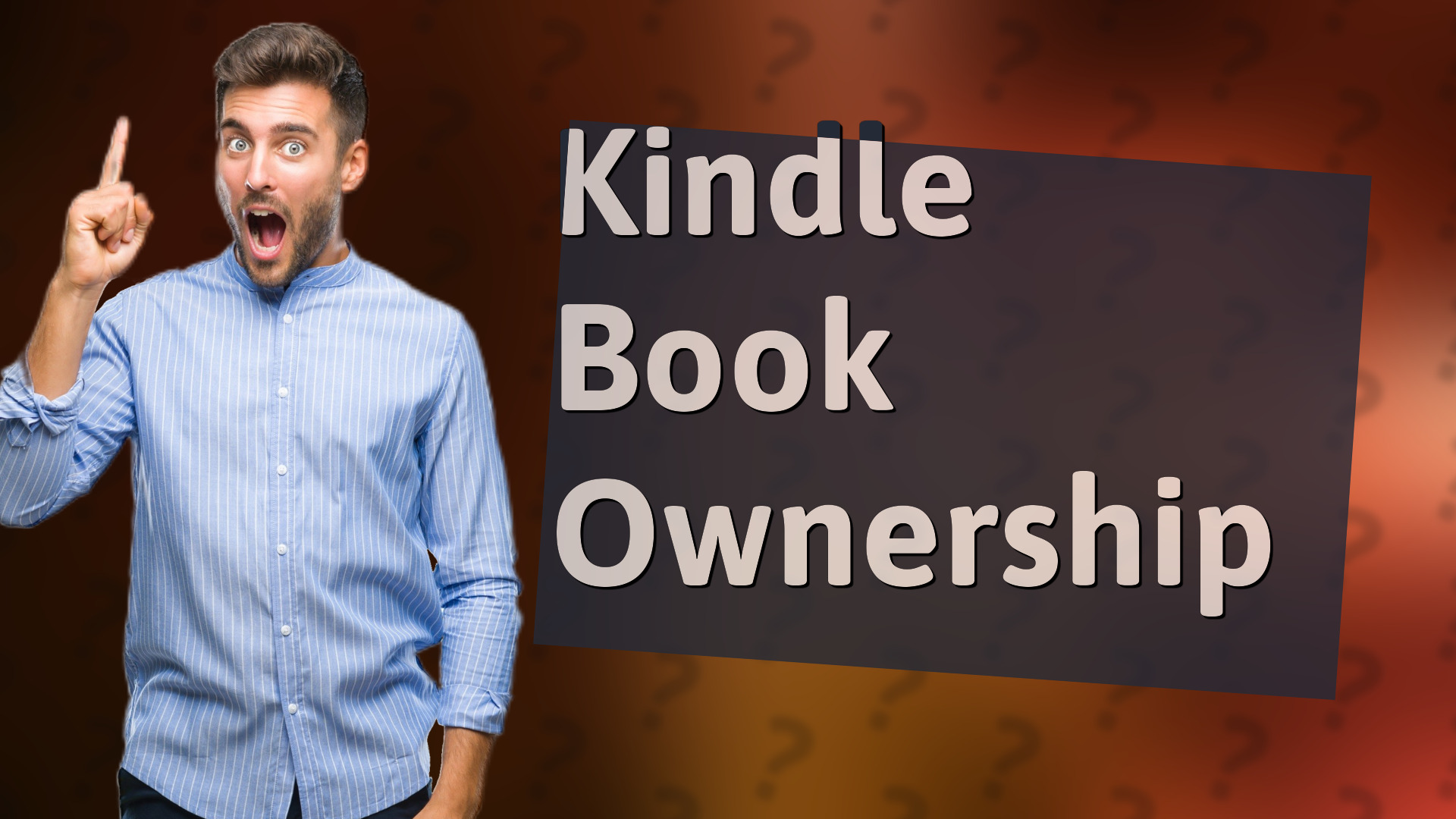Kindle Book Ownership