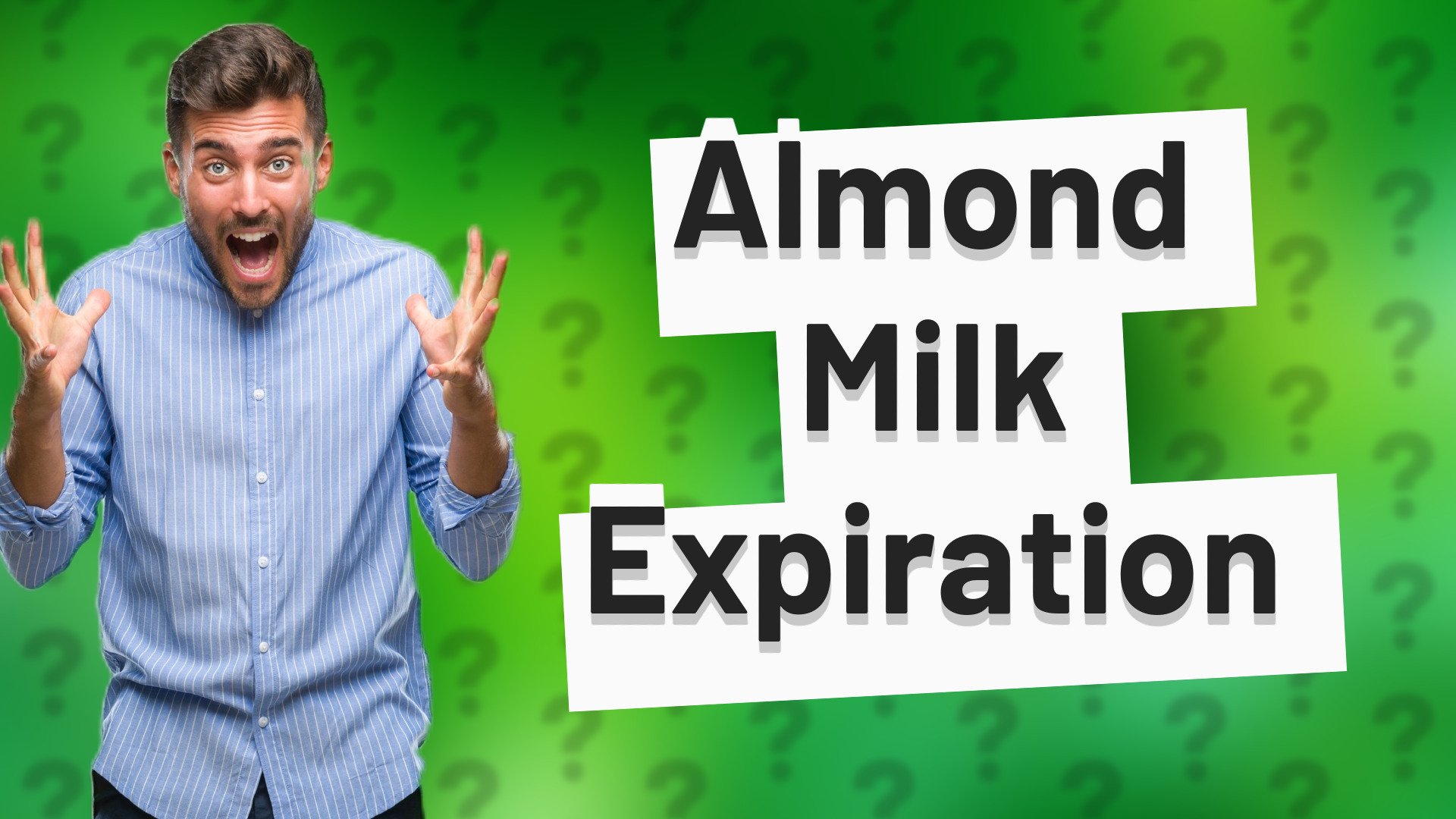 Almond Milk Expiration