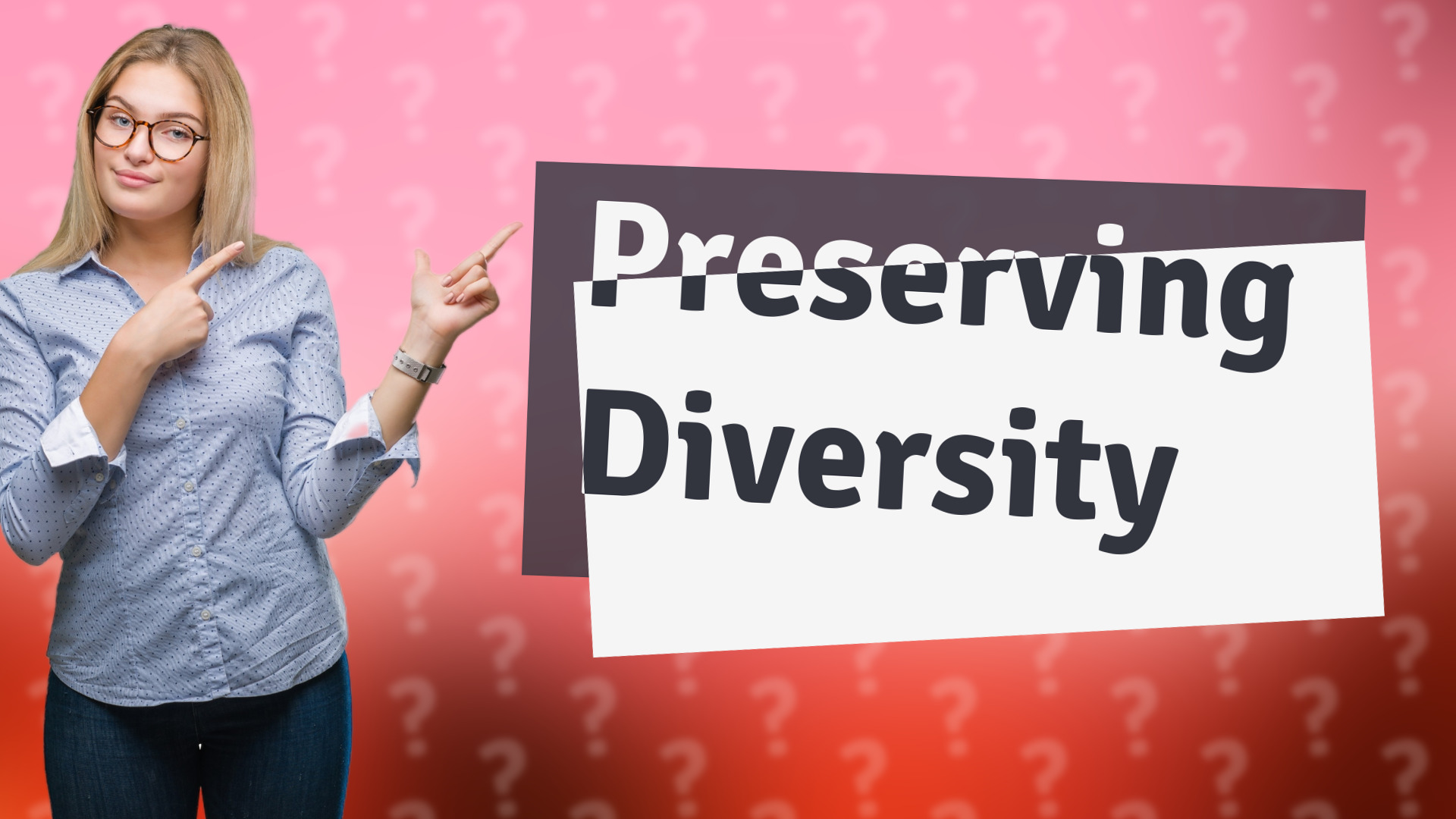 Preserving Diversity