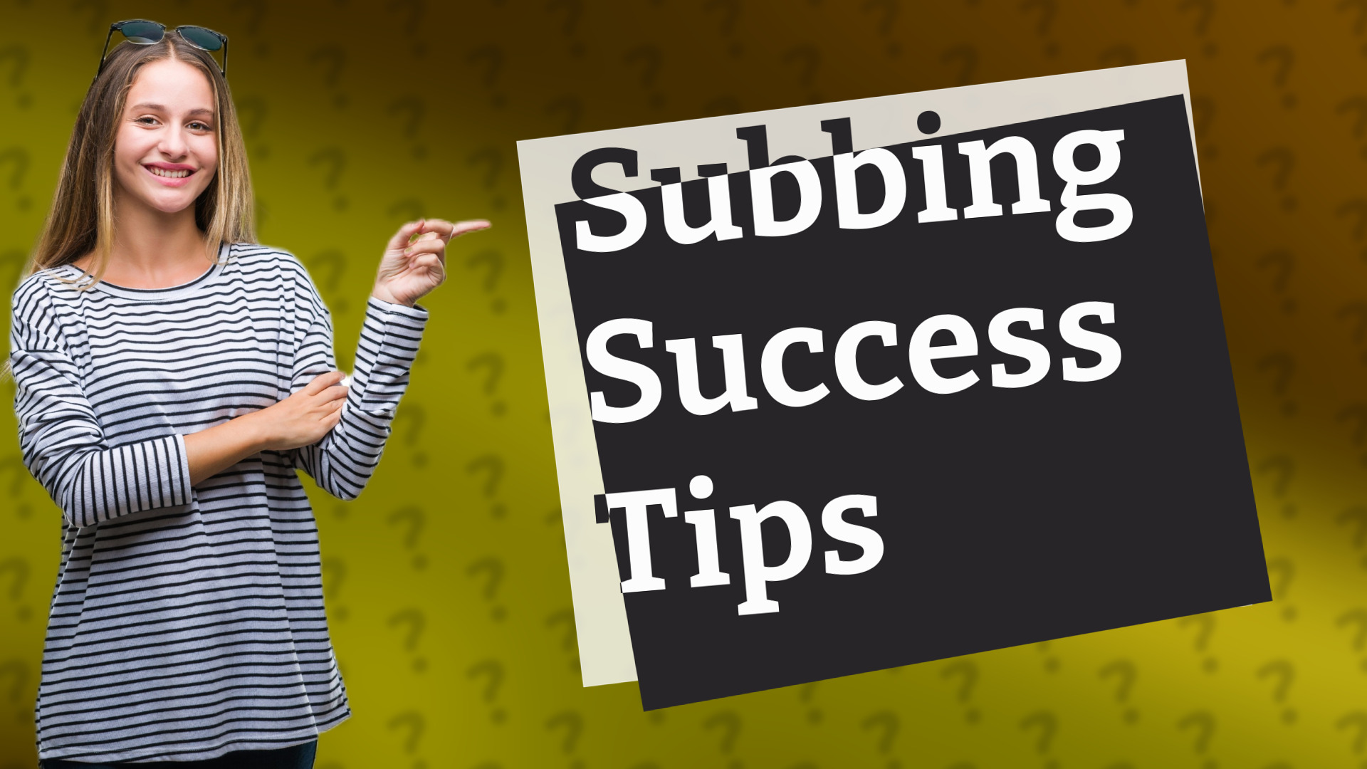 Subbing Success Tips
