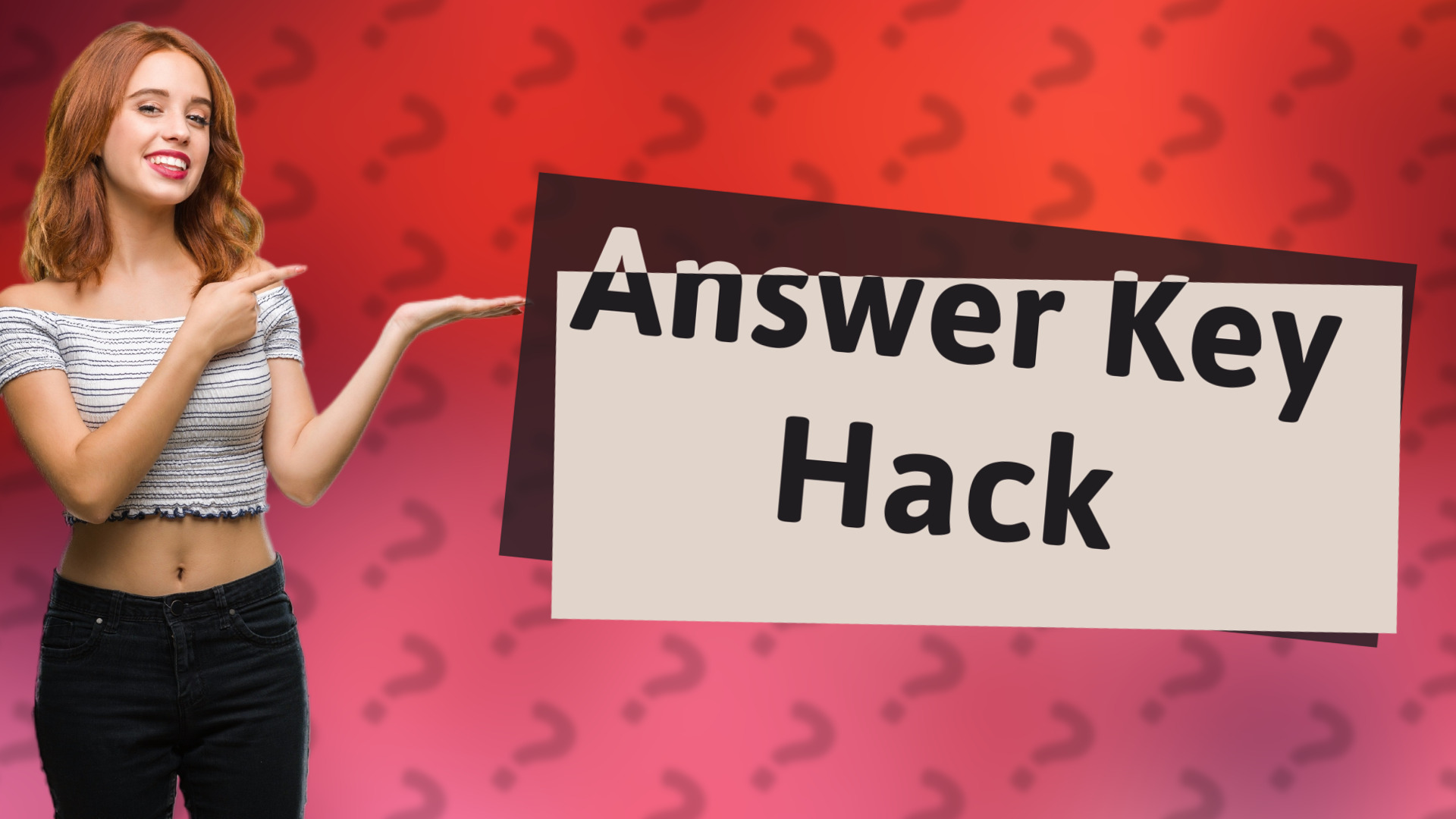 Answer Key Hack