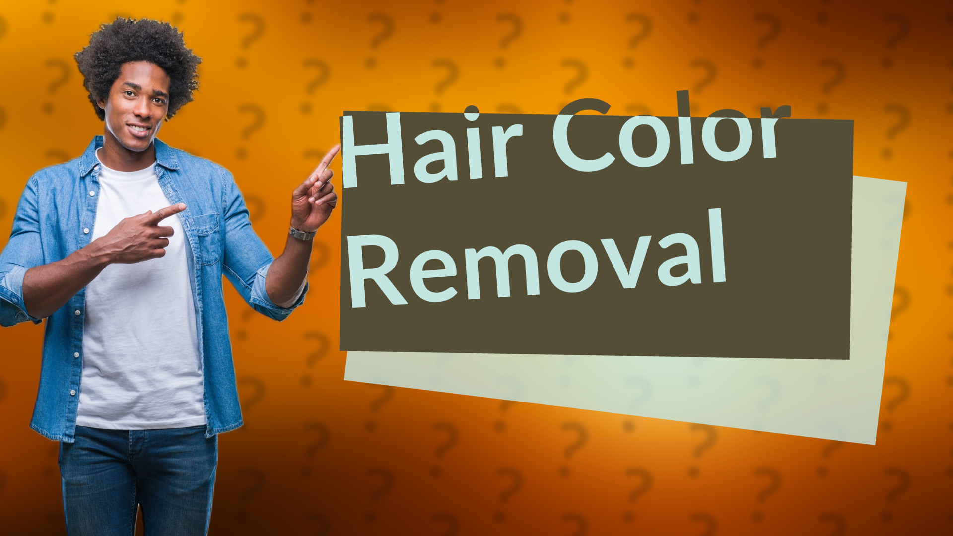 Hair Color Removal