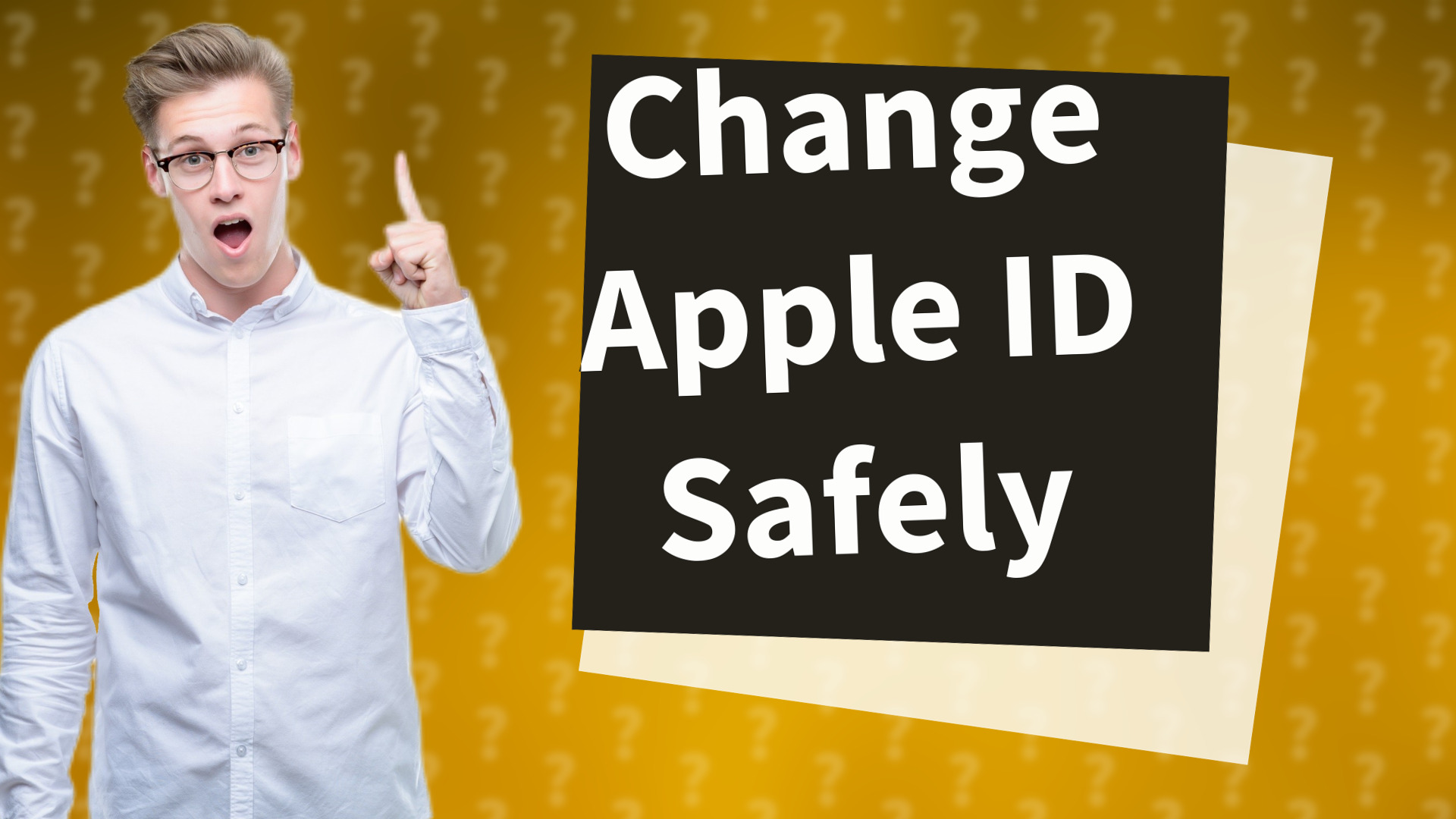 Change Apple ID Safely