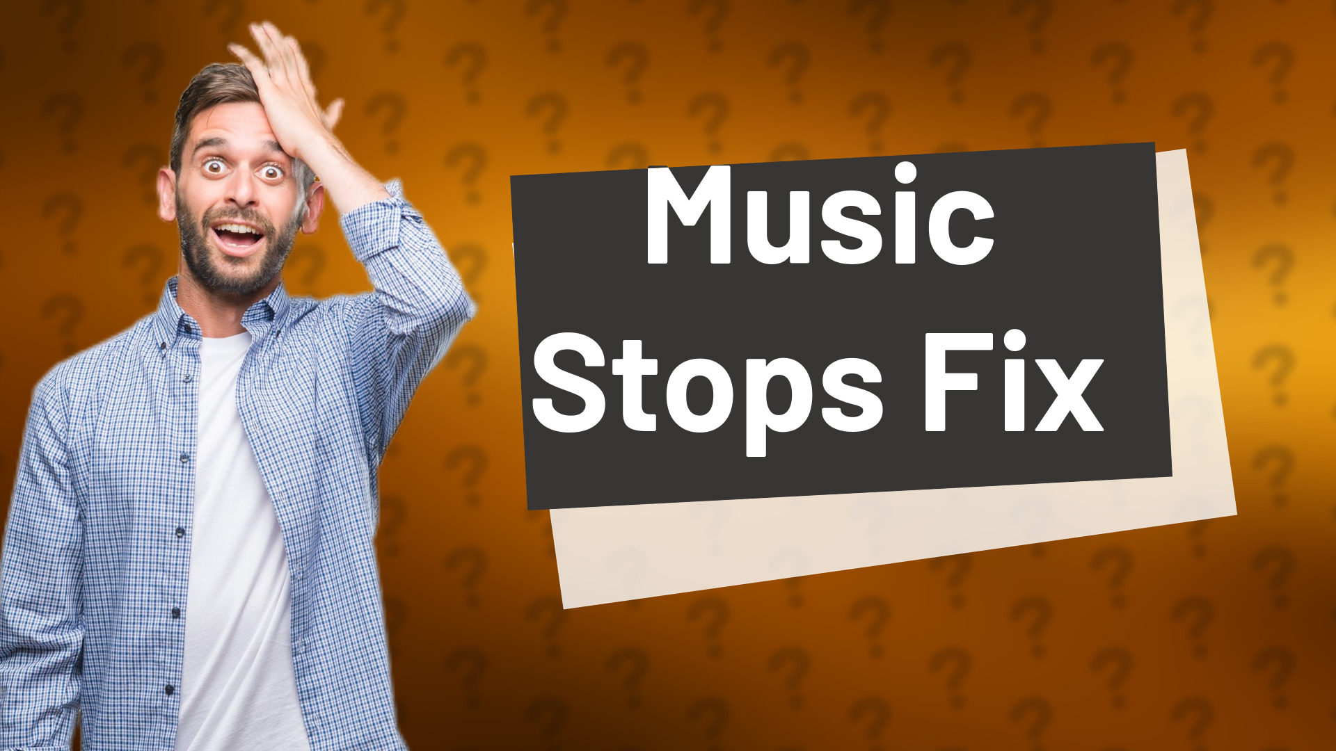 Music Stops Fix