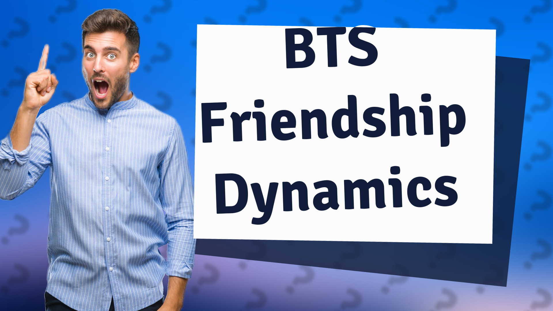 BTS Friendship Dynamics